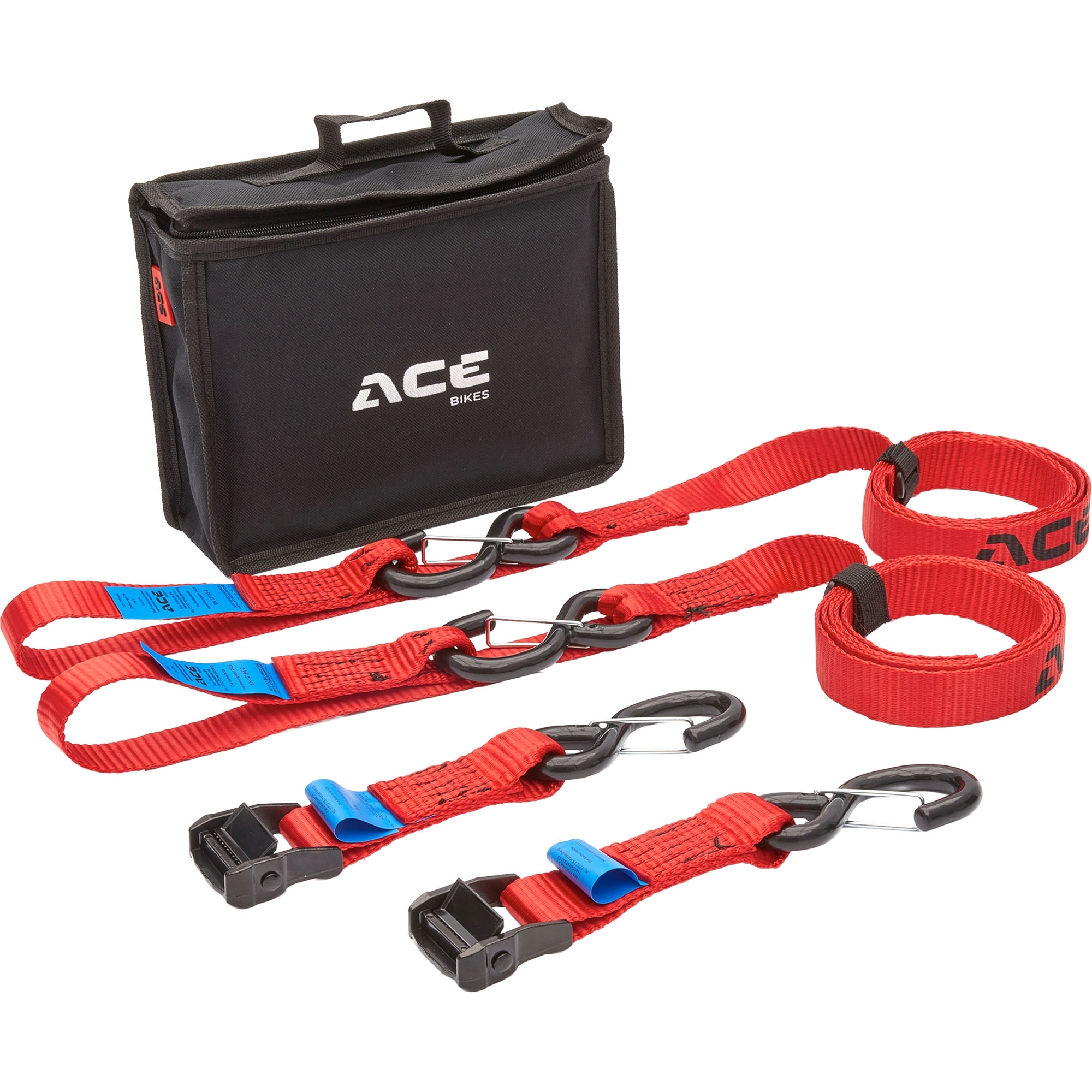 Motorcycle Tie-Down Strap Set, ACEBIKES, L 2000 mm, LC 350daN