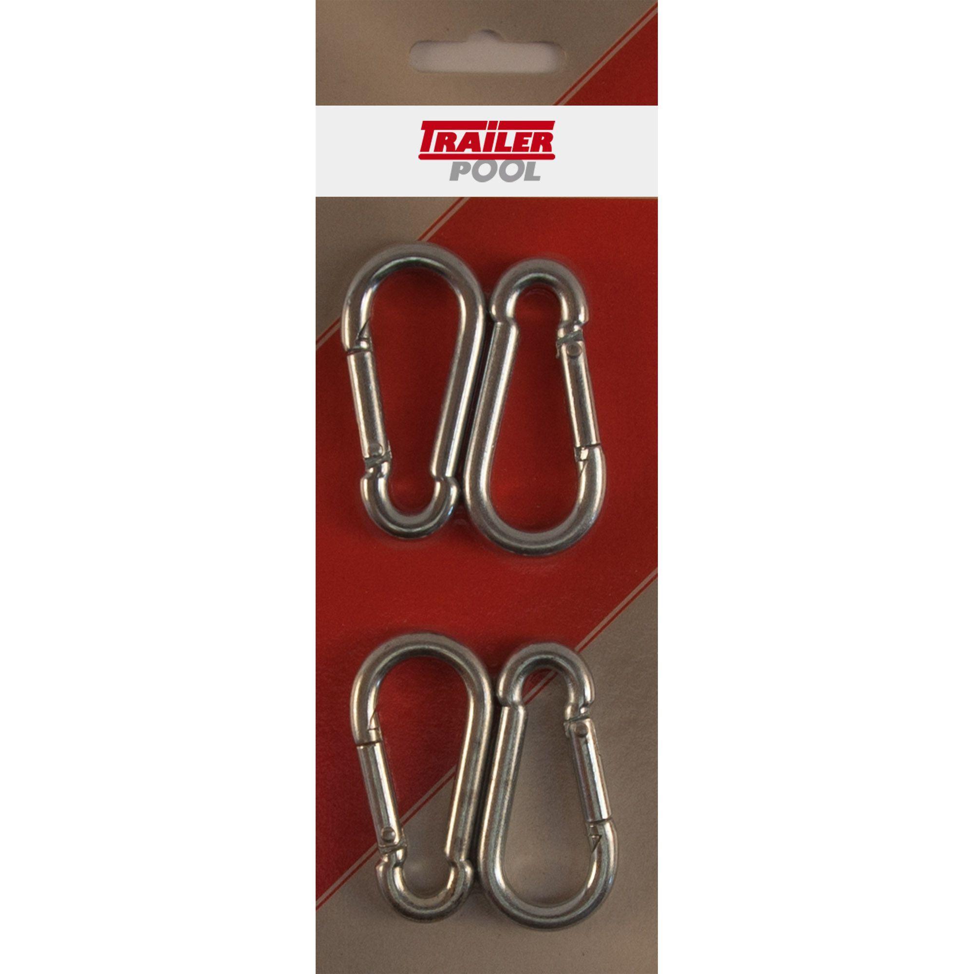 4 x Snap Hook, 60 x 6 mm, max. Load 120 kg 4 x Snap Hook, 60 x 6 mm, max. Load 120 kg