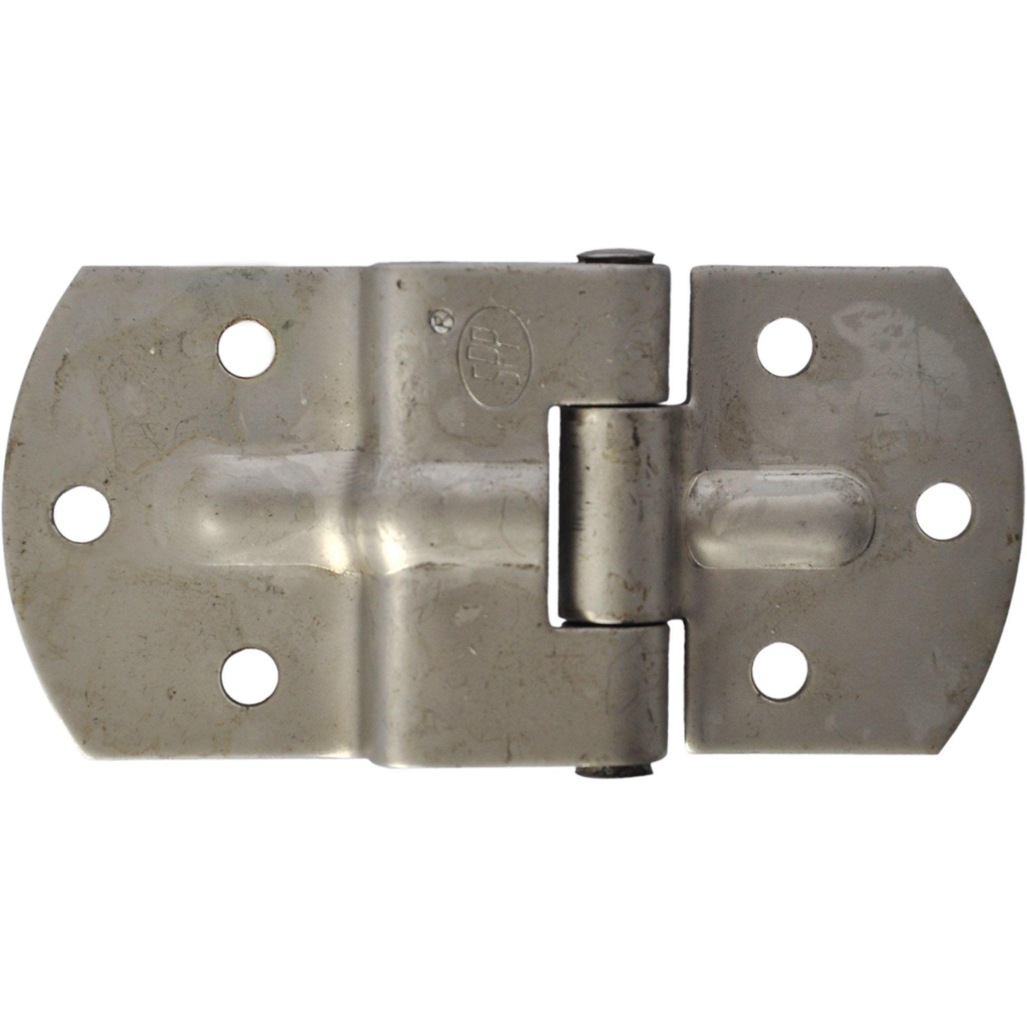 Hinge Nirosta, total length 125mm Hinge Nirosta, total length 125mm