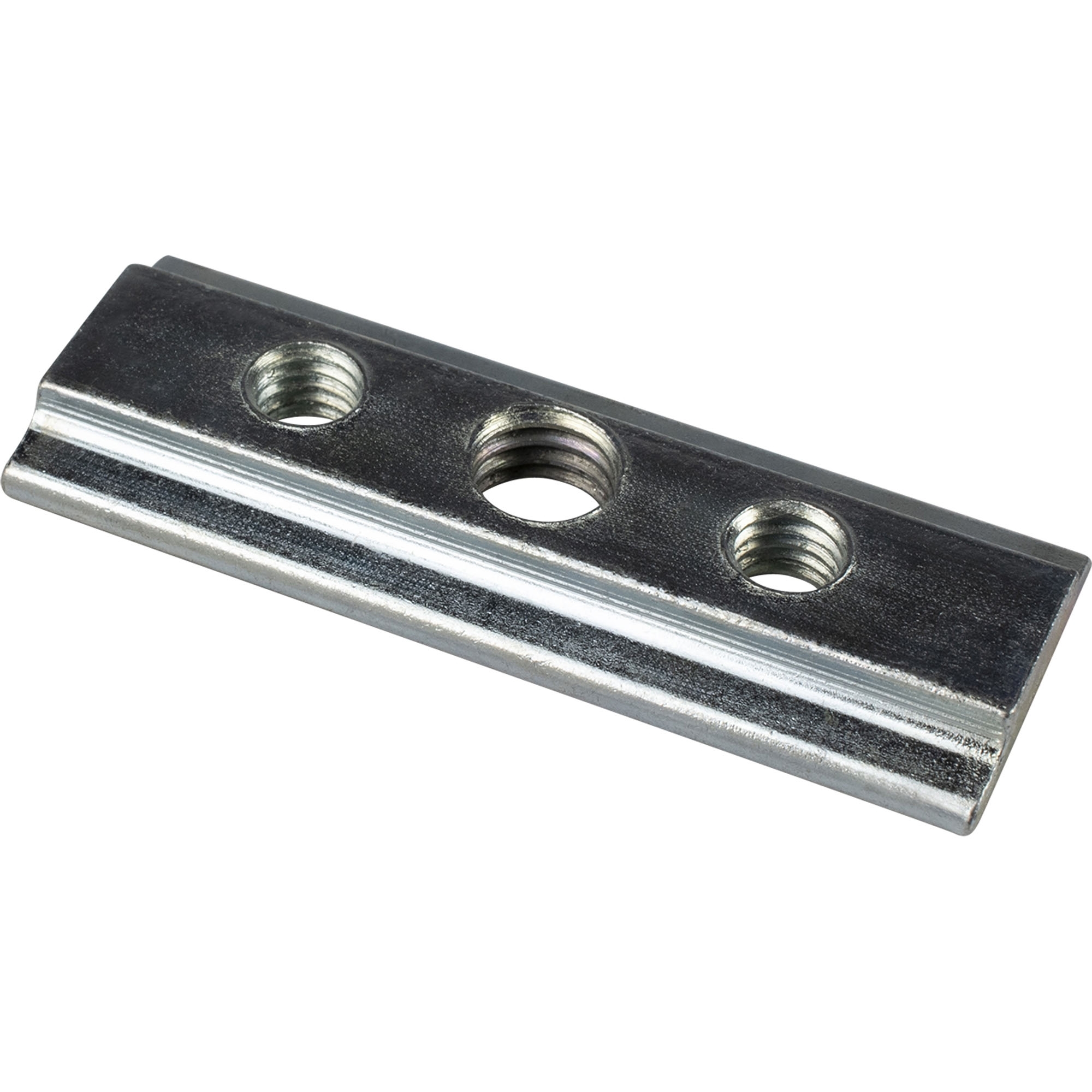 Slot nut galvanised, 2 x M6 thread