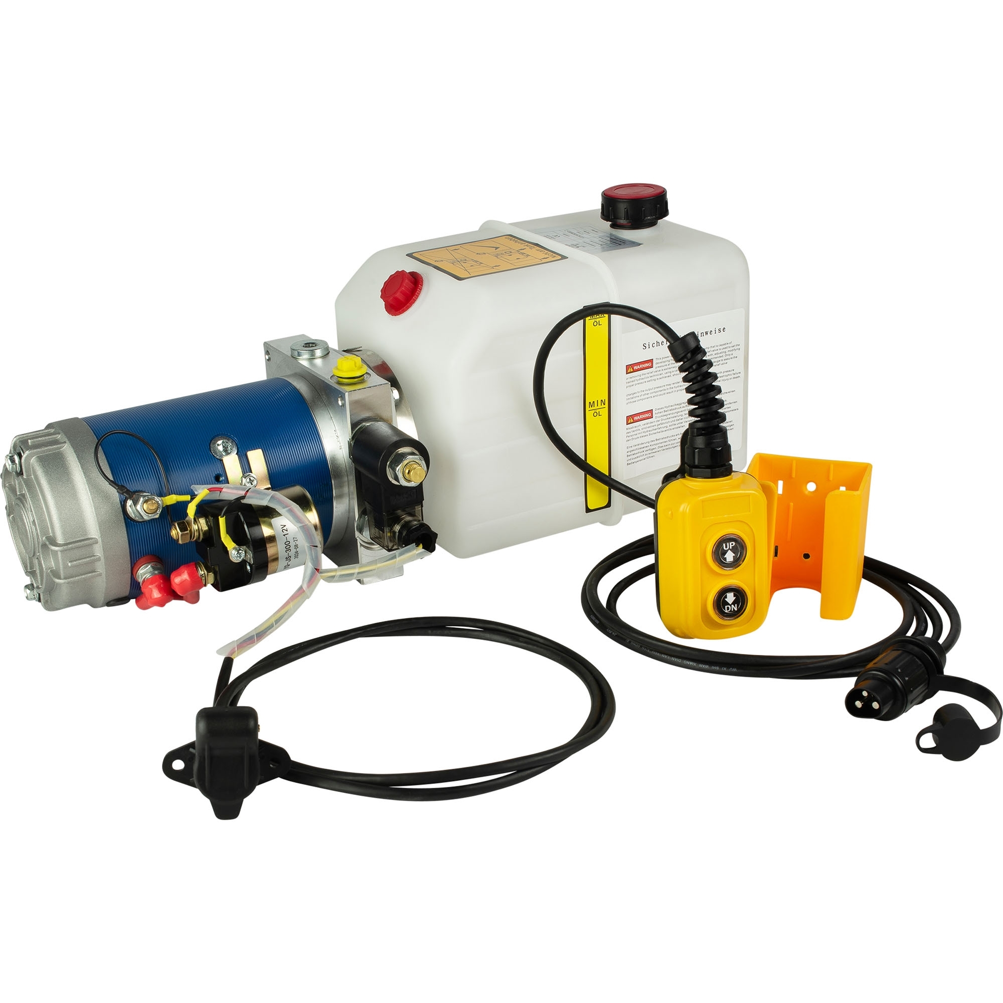 Electro-Hydraulic Compact Unit 12V, single-acting, 5L Electro-Hydraulic Compact Unit 12V, single-acting, 5L