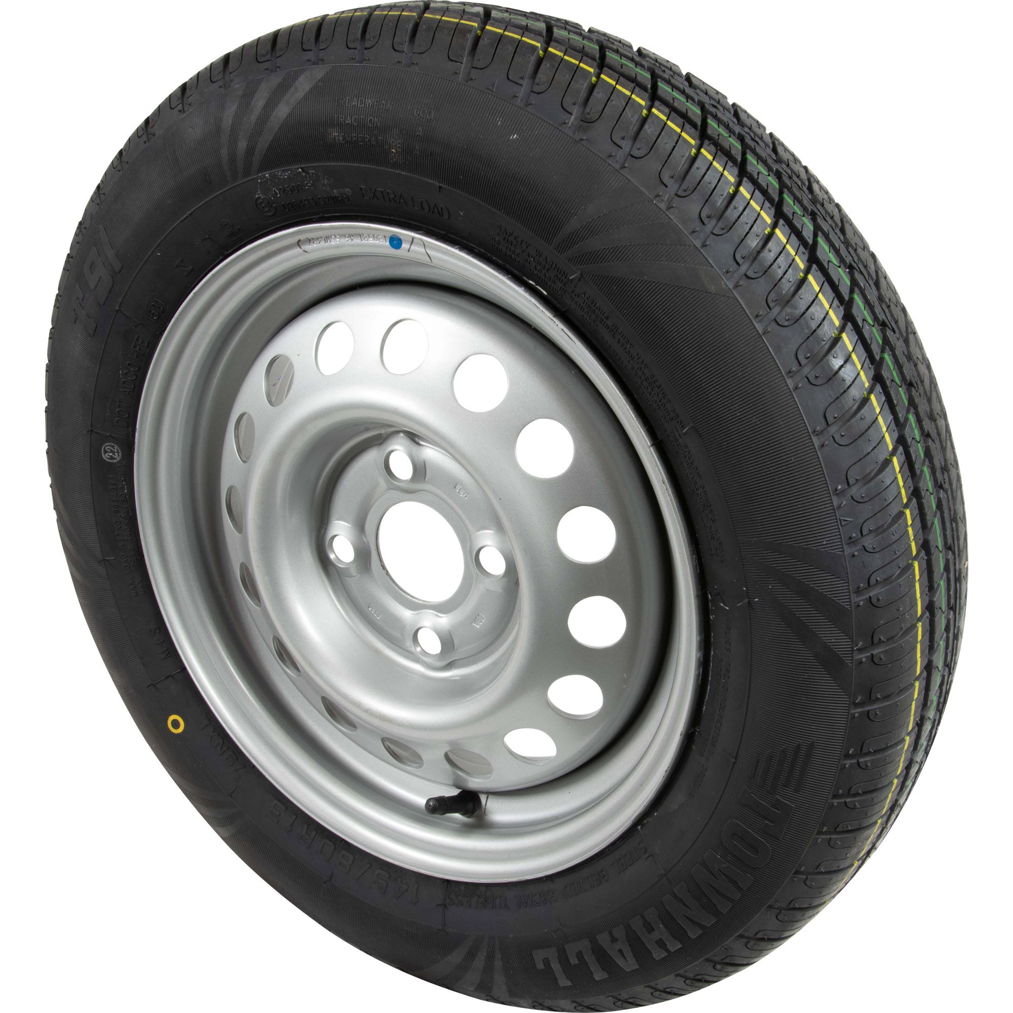 Wheel 145/80R13, Rim 4Jx13H2, ET30, 4x100, LI 79 Wheel 145/80R13, Rim 4Jx13H2, ET30, 4x100, LI 79