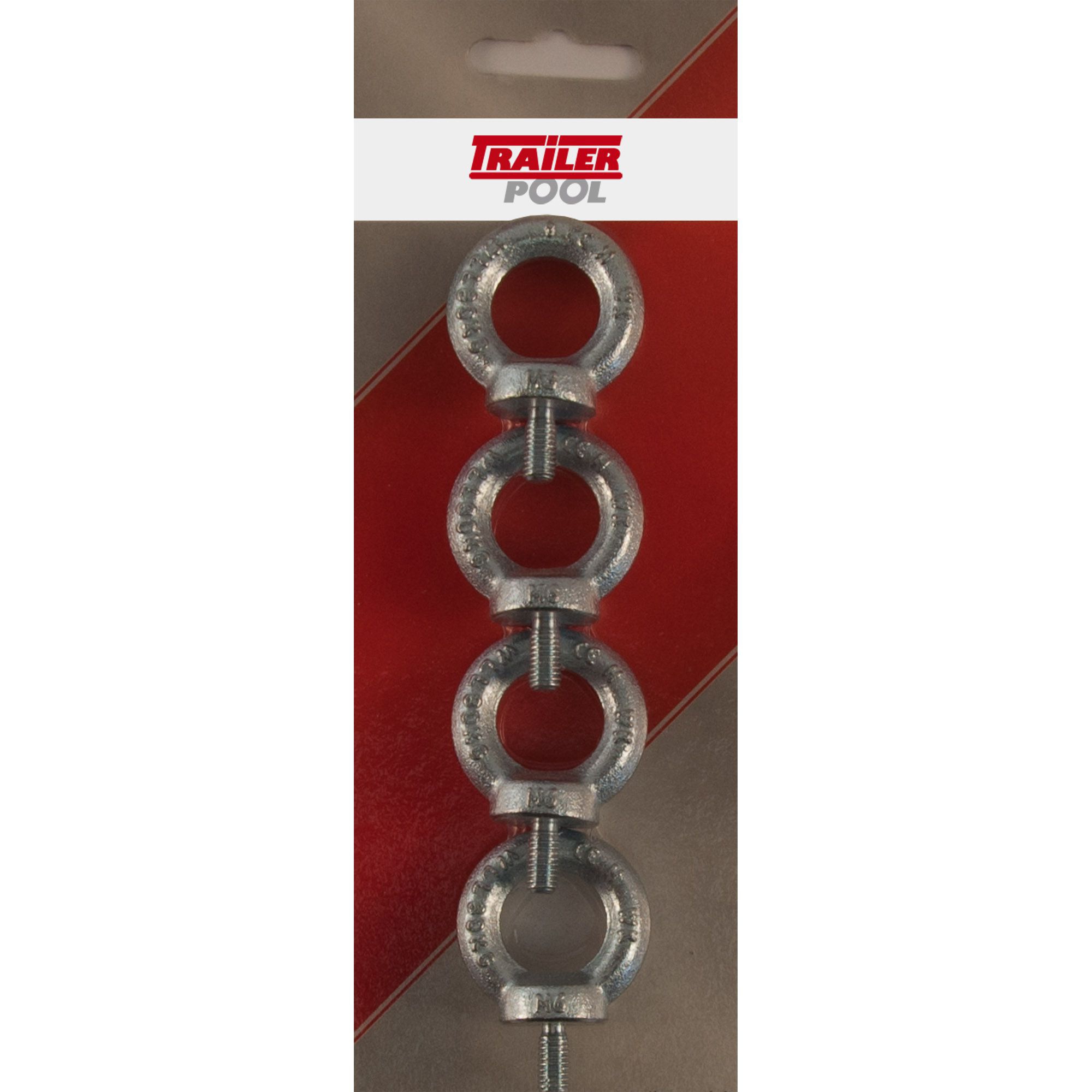 4 x Eye Bolt, M6 x 13 mm, max. Load 70 kg 4 x Eye Bolt, M6 x 13 mm, max. Load 70 kg