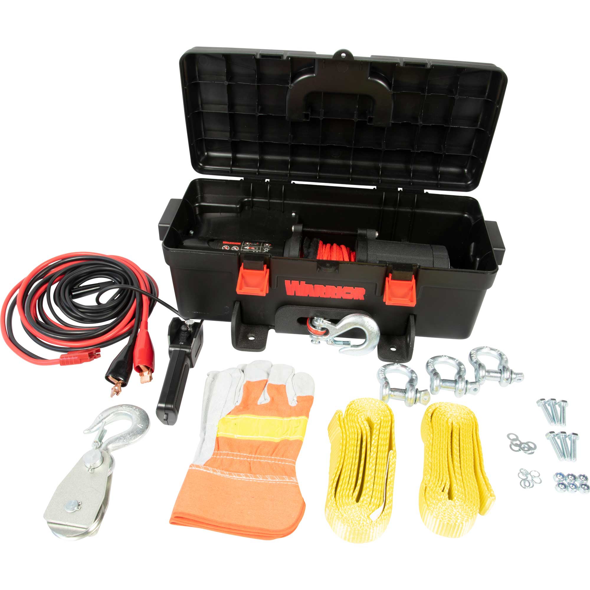 Mobile winch, 12 V, Tensile Force 1814 kg Mobile winch, 12 V, Tensile Force 1814 kg