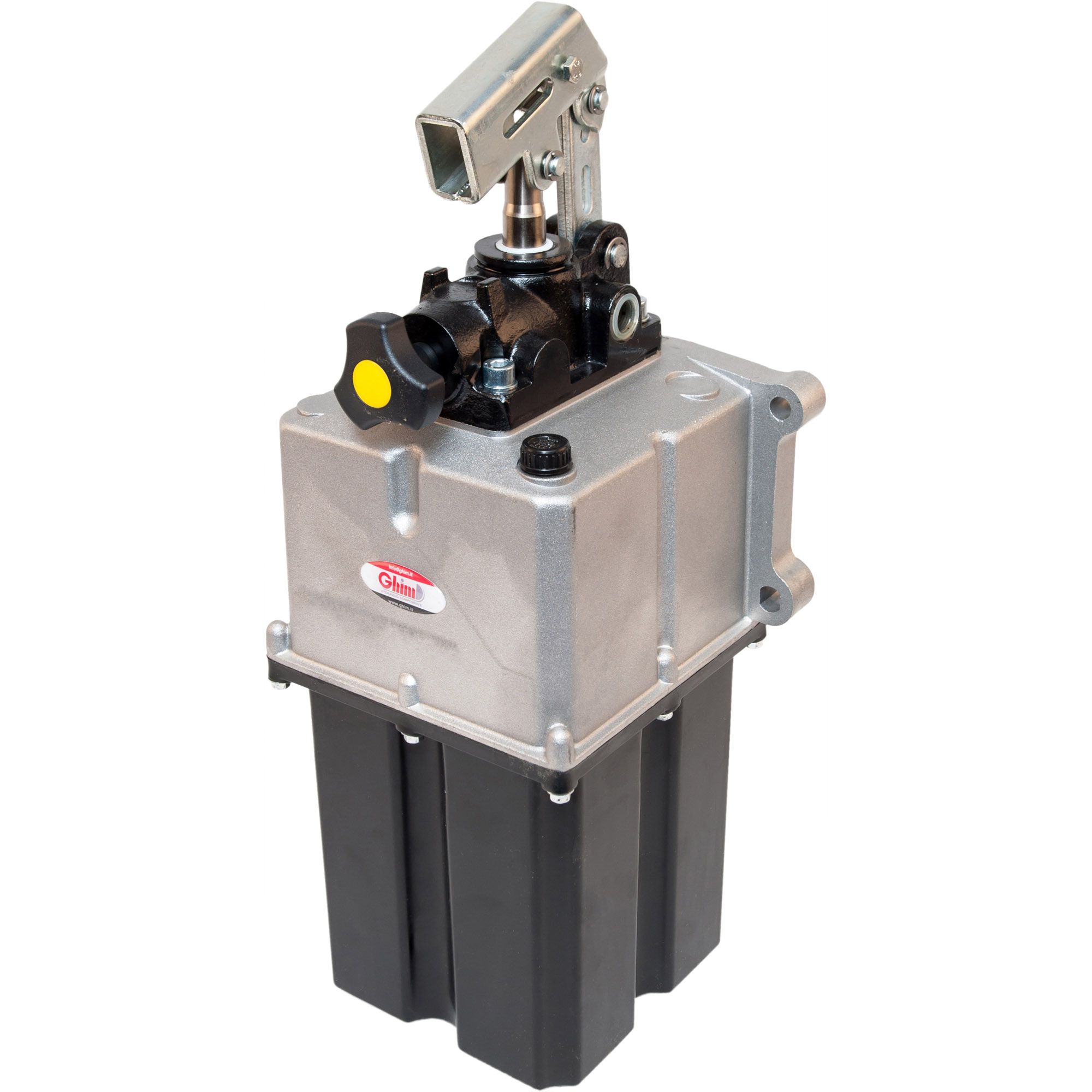 Hydraulic manual pump, double stroke, aluminium Hydraulic manual pump, double stroke, aluminium