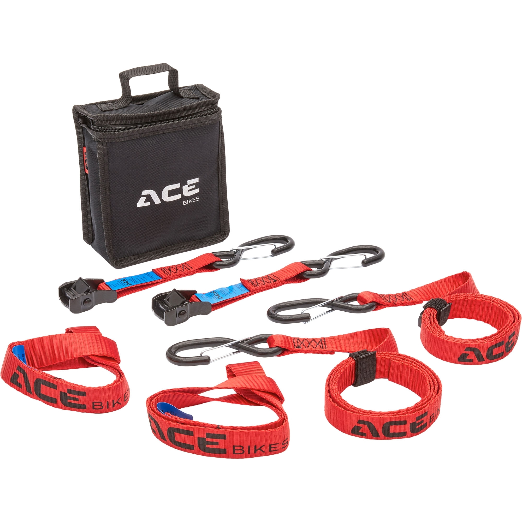 Motorcycle Tie-Down Strap Set, ACEBIKES, L 1400 mm, LC 300 daN