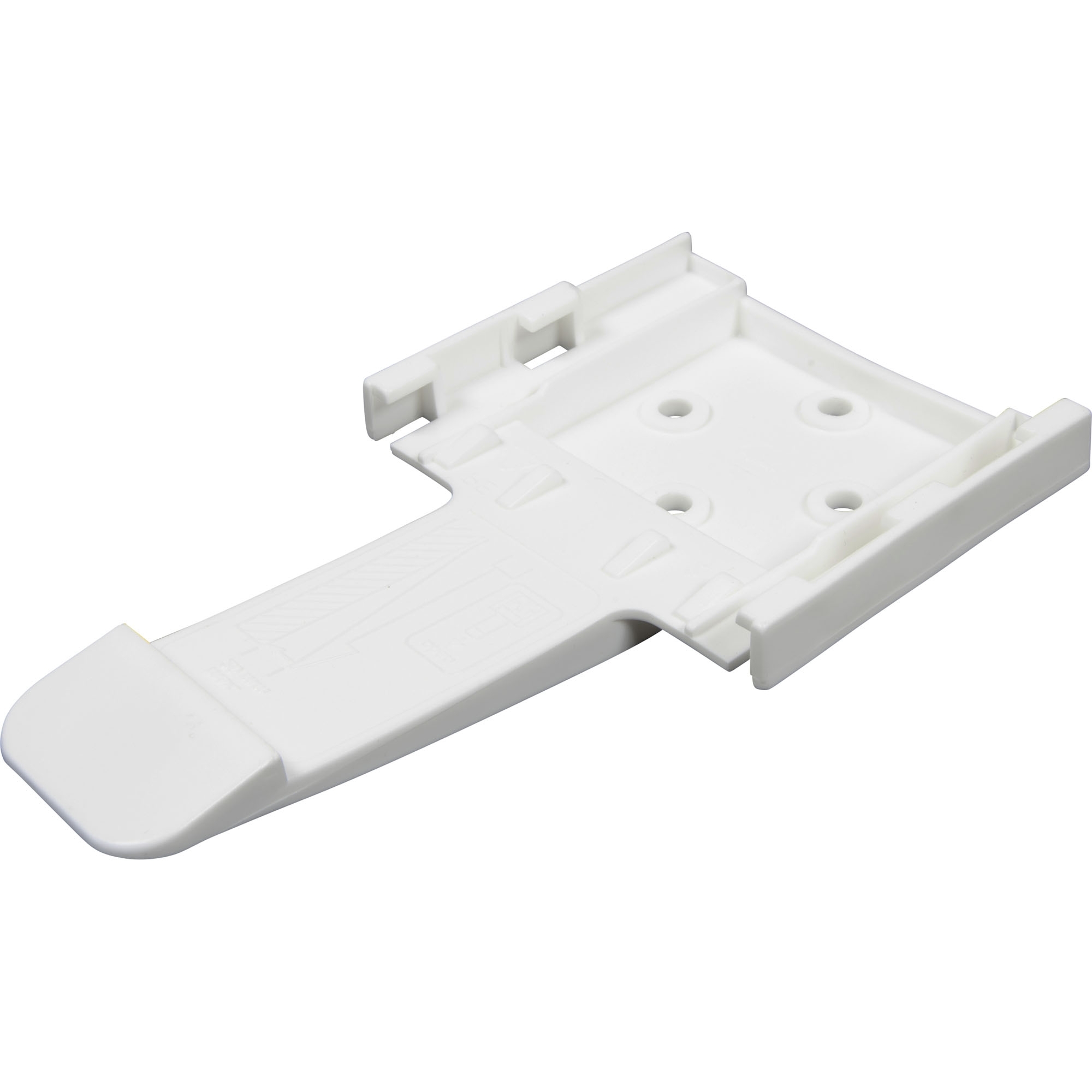 Holder for Wheel Chock, Plastic, White