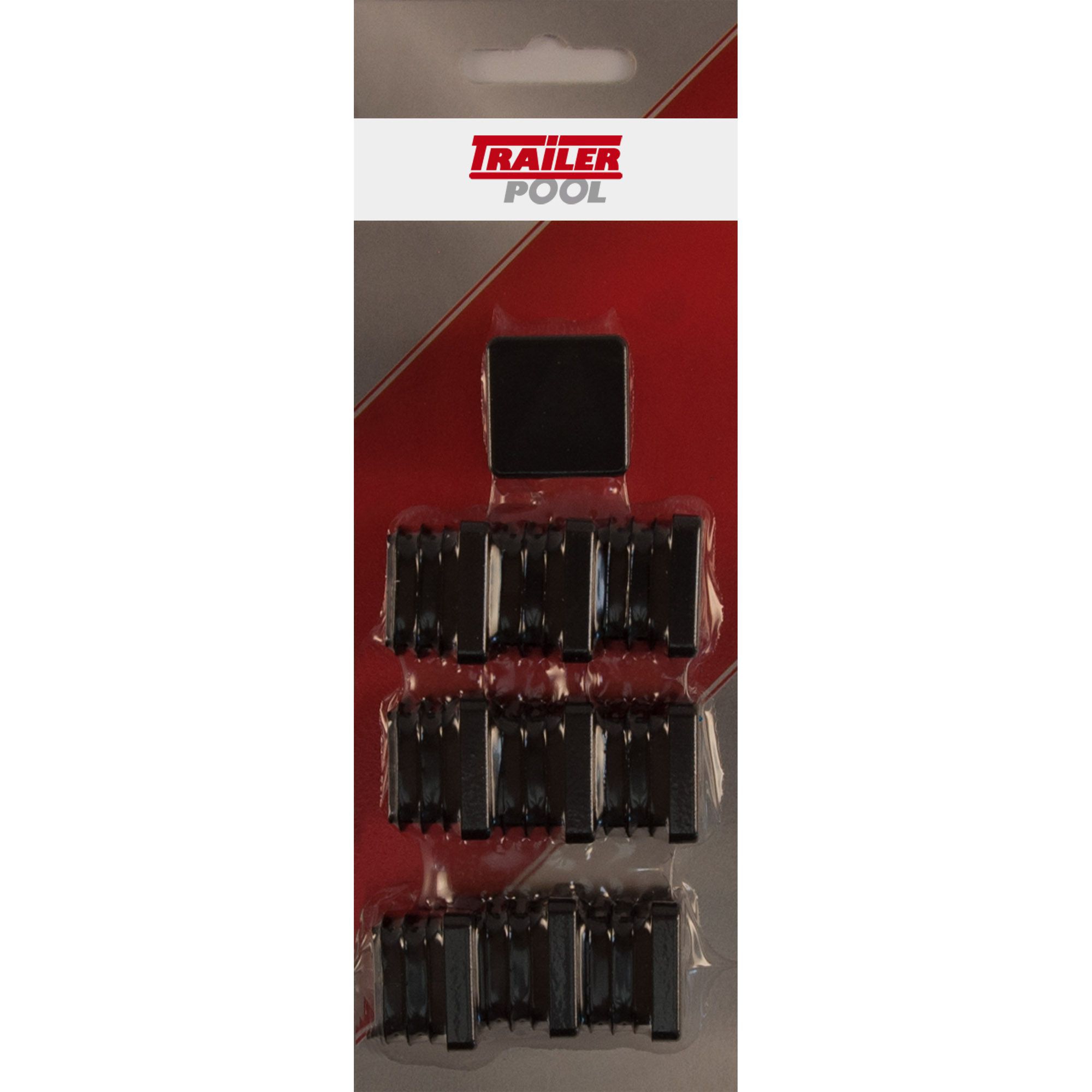 10 x Plastic Plug, 25 x 25 mm, WT 3 mm 10 x Plastic Plug, 25 x 25 mm, WT 3 mm