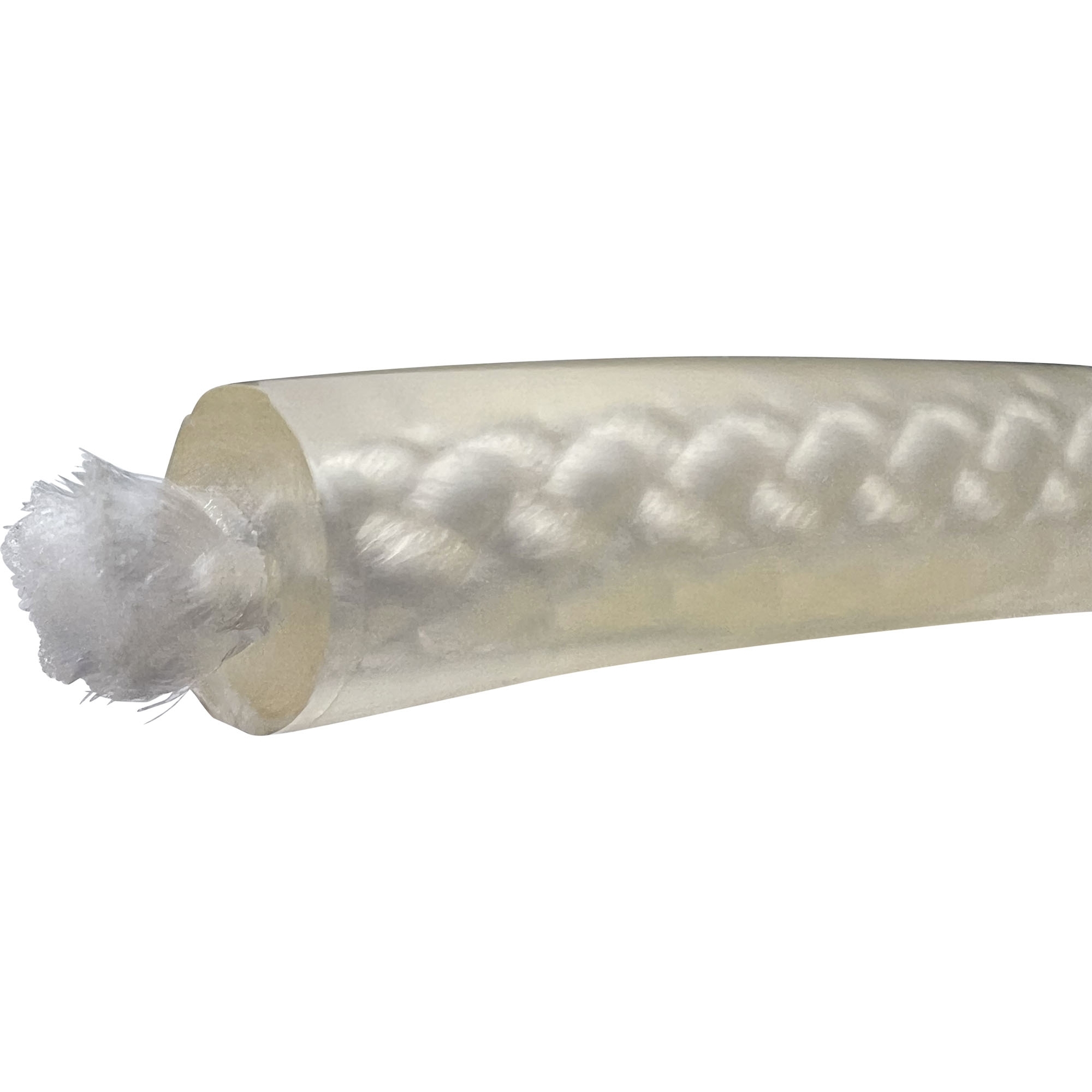 PVC Rope, Ø 8 mm, transparent, nylon, Price/Meter