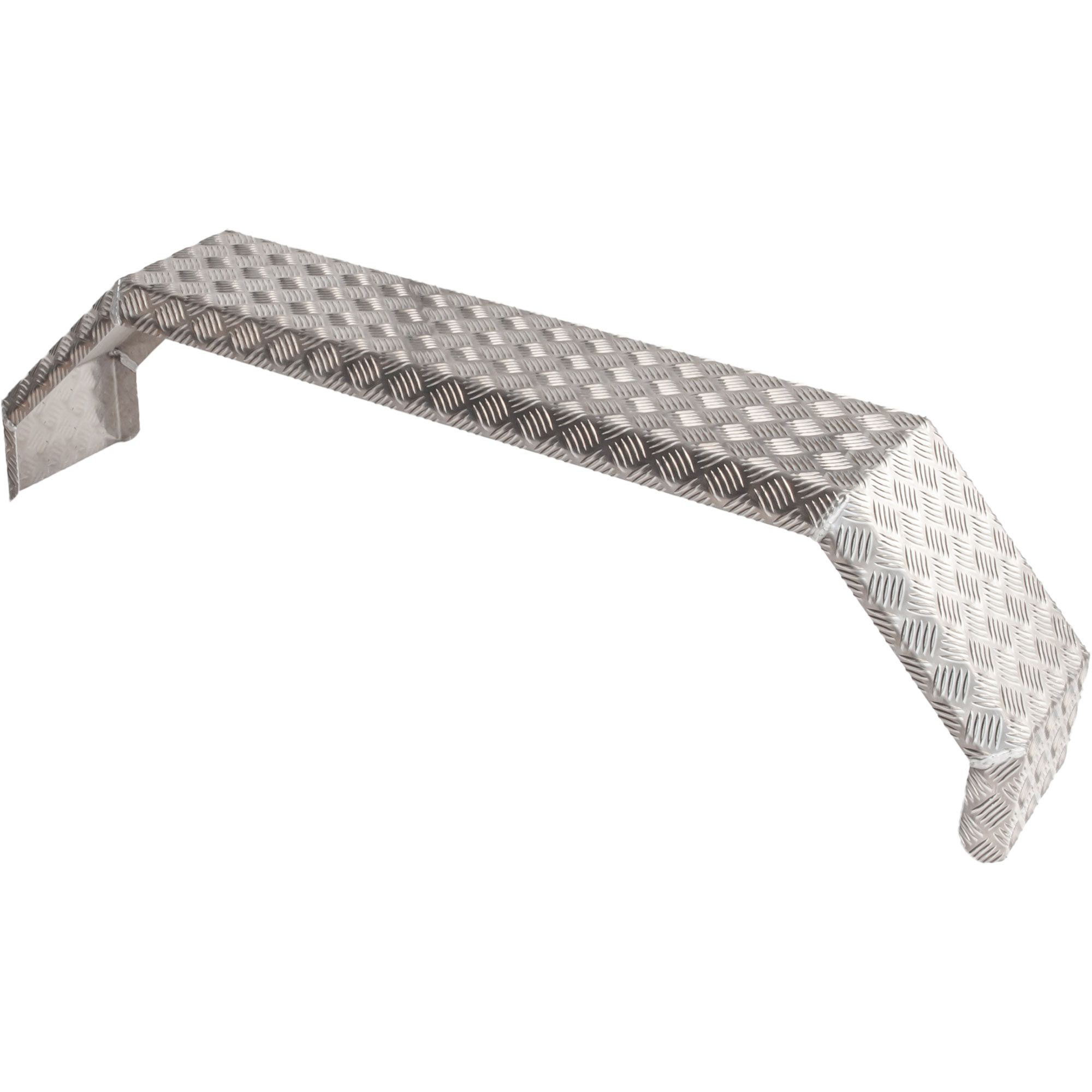 Tandem Mudguard Square Alum, W 260mm, S 1500mm