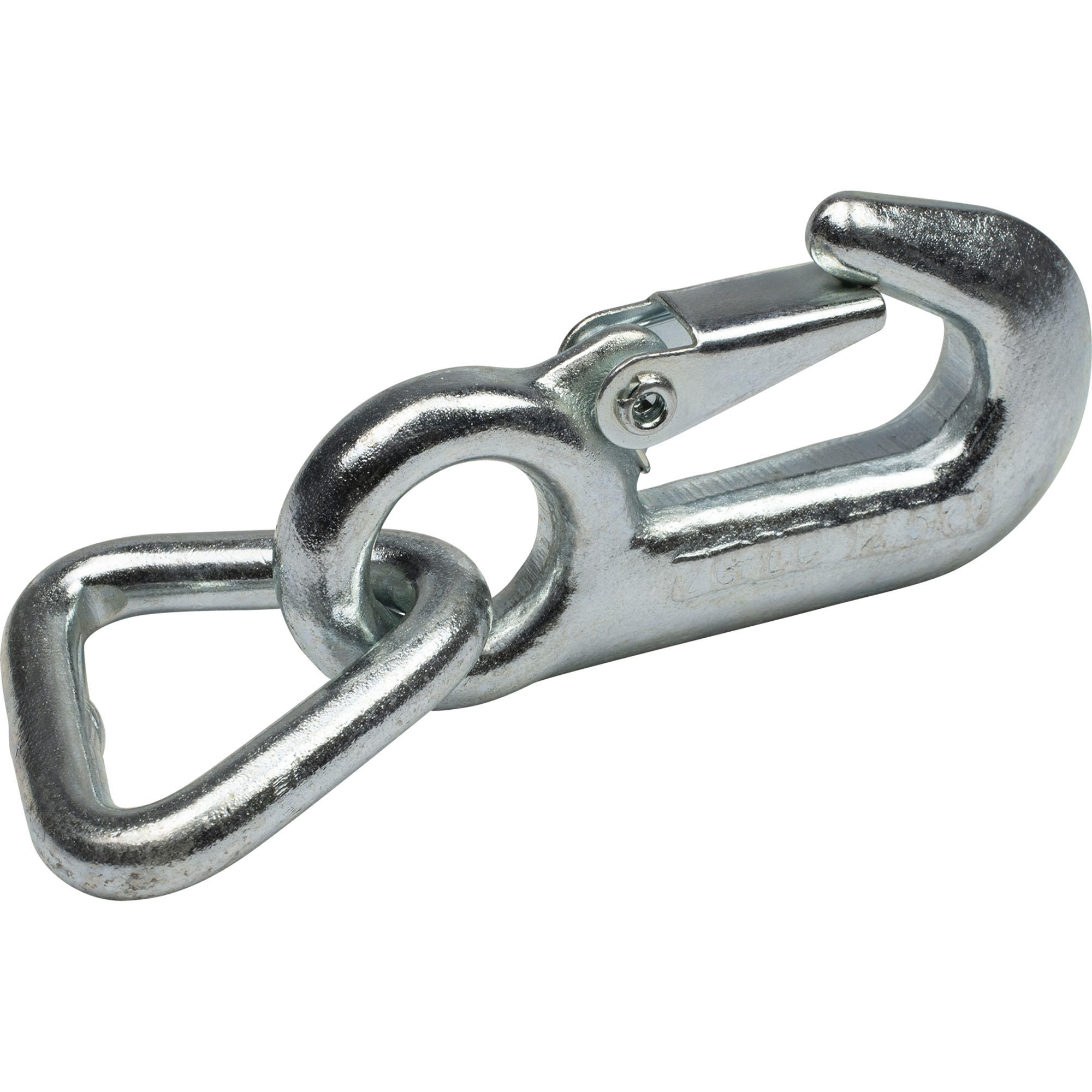 Triangle carabiner hook for 35 mm belt