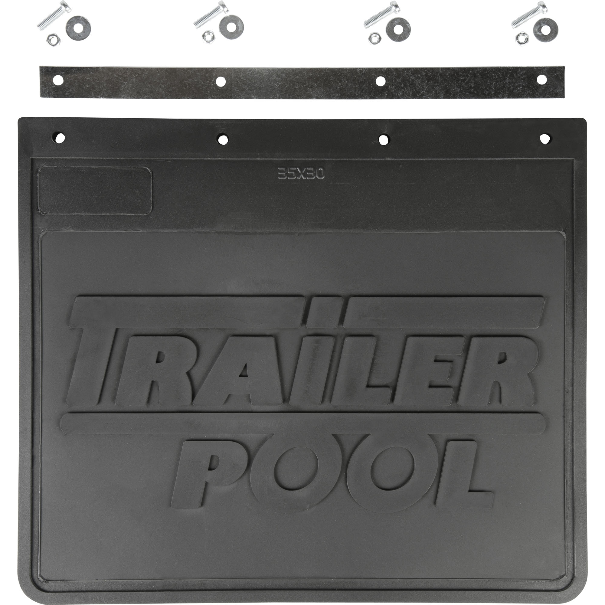 Mud Flap Car Trailer, W 350 mm, H 300 mm