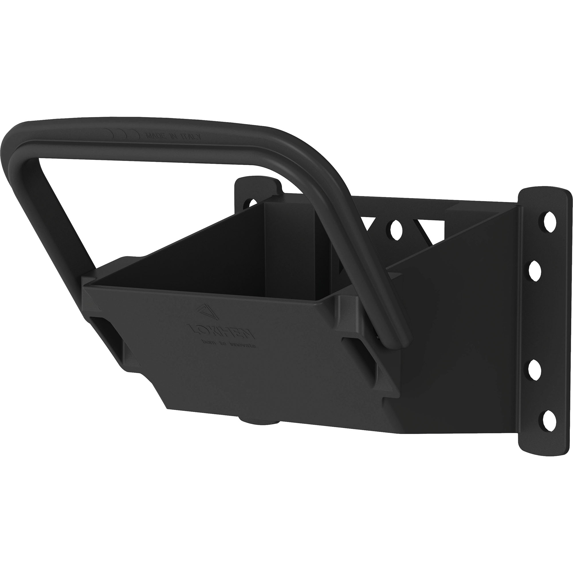 Holder for wheel chock 010100113, plastic, black