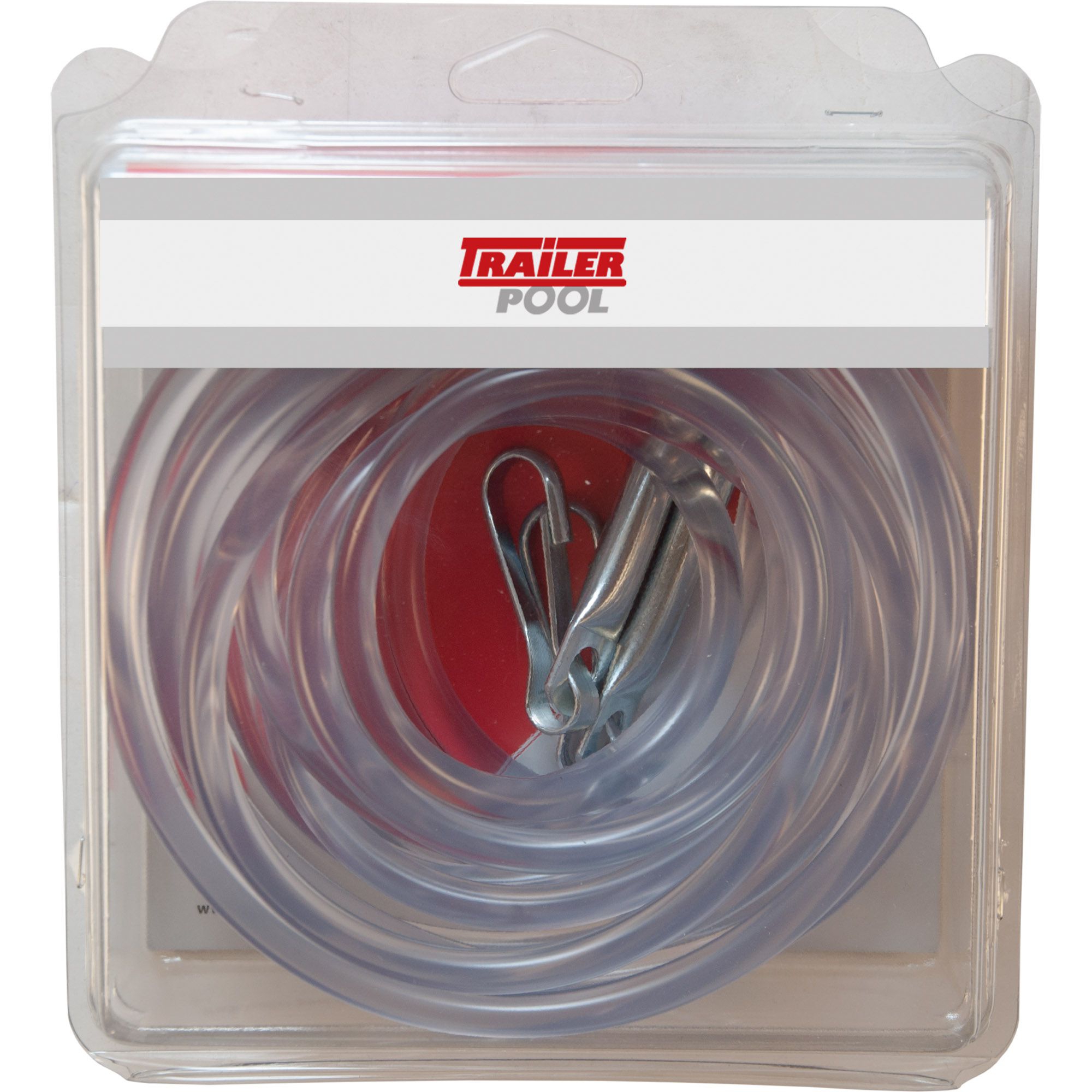 PVC Rope, Ø 8 mm, L 7000 mm, 2 x Rope Fasteners PVC Rope, Ø 8 mm, L 7000 mm, 2 x Rope Fasteners