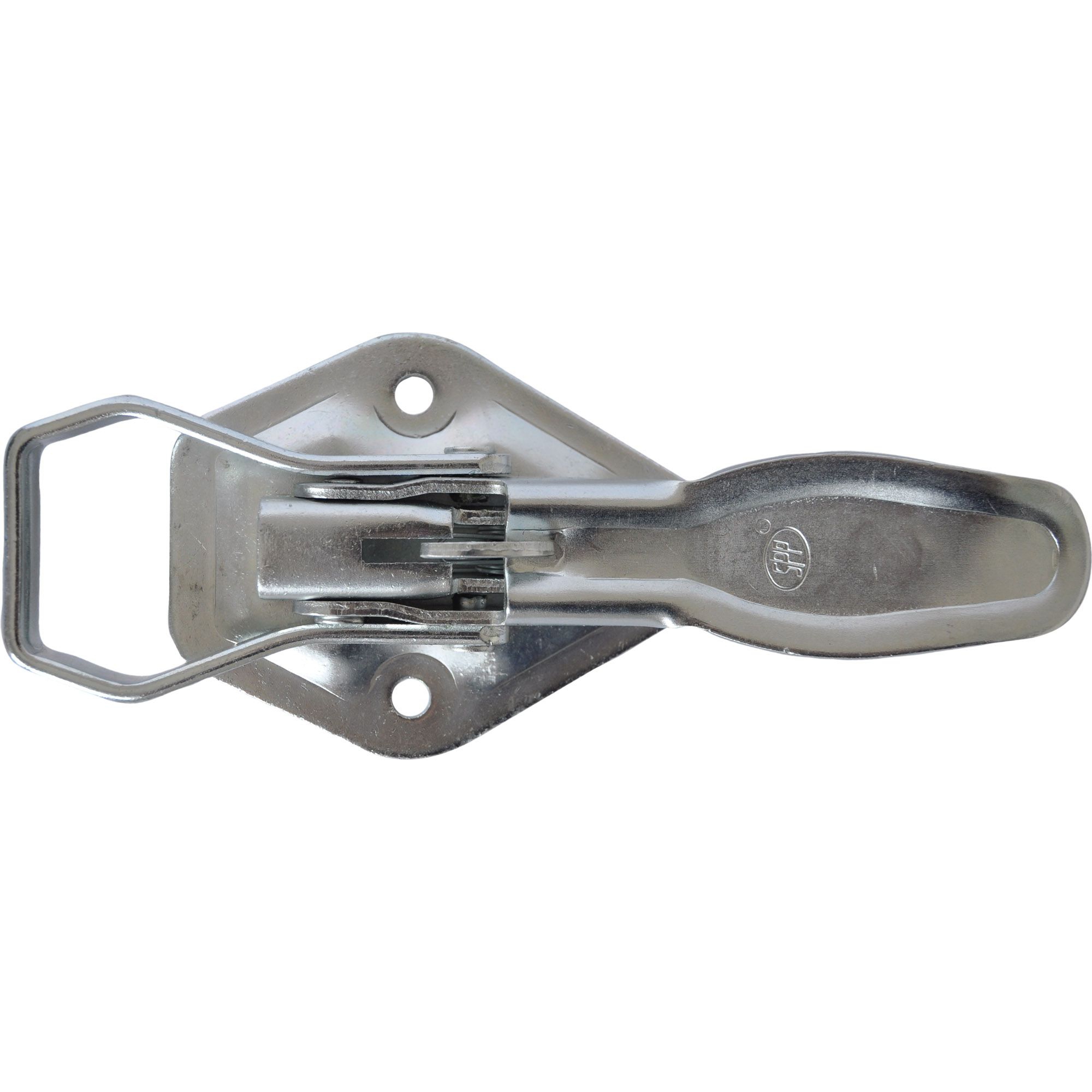 Excentric closure to screw on, with flat bracket