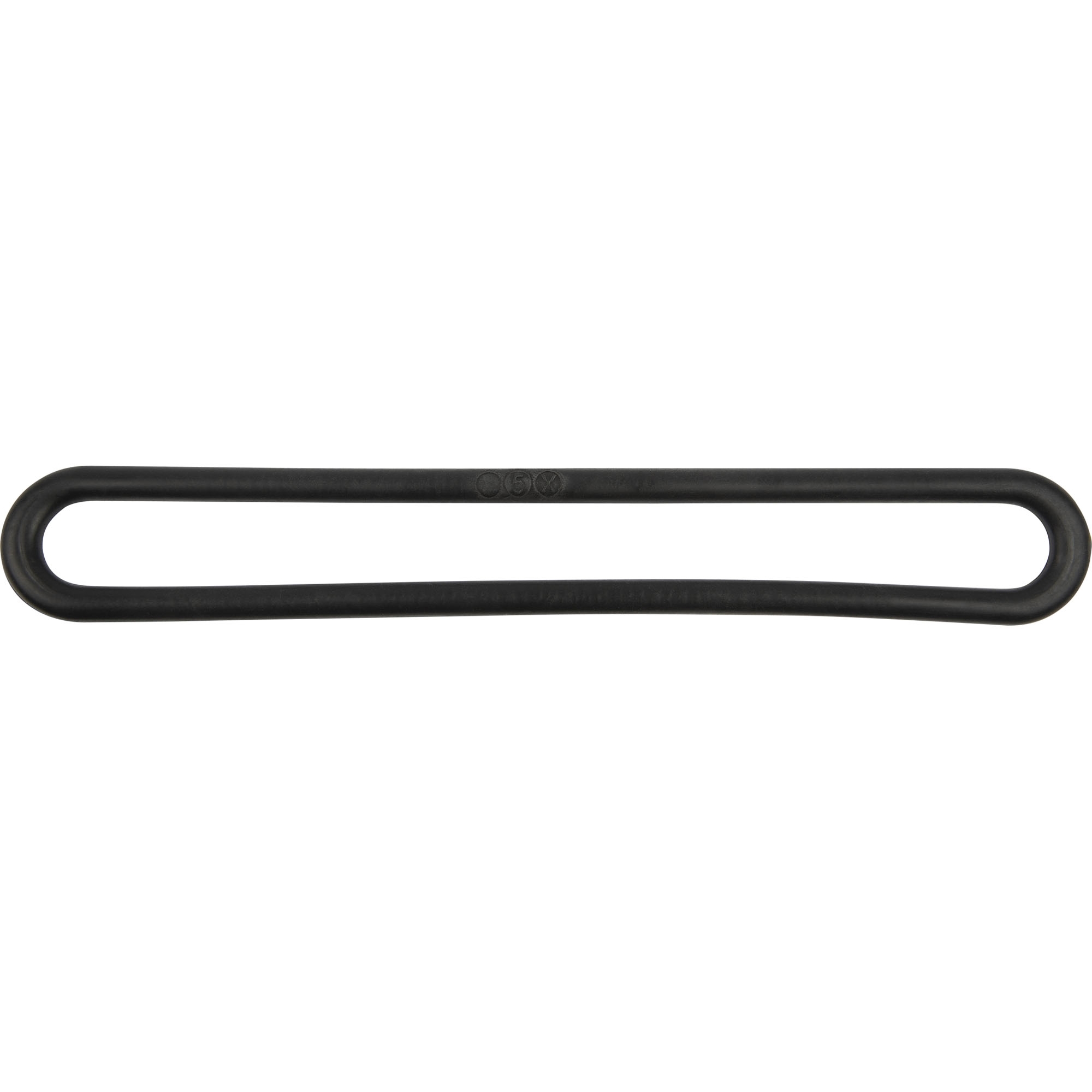 Rubber Tension Ring, Length 250 mm, Ø 8 mm, Black