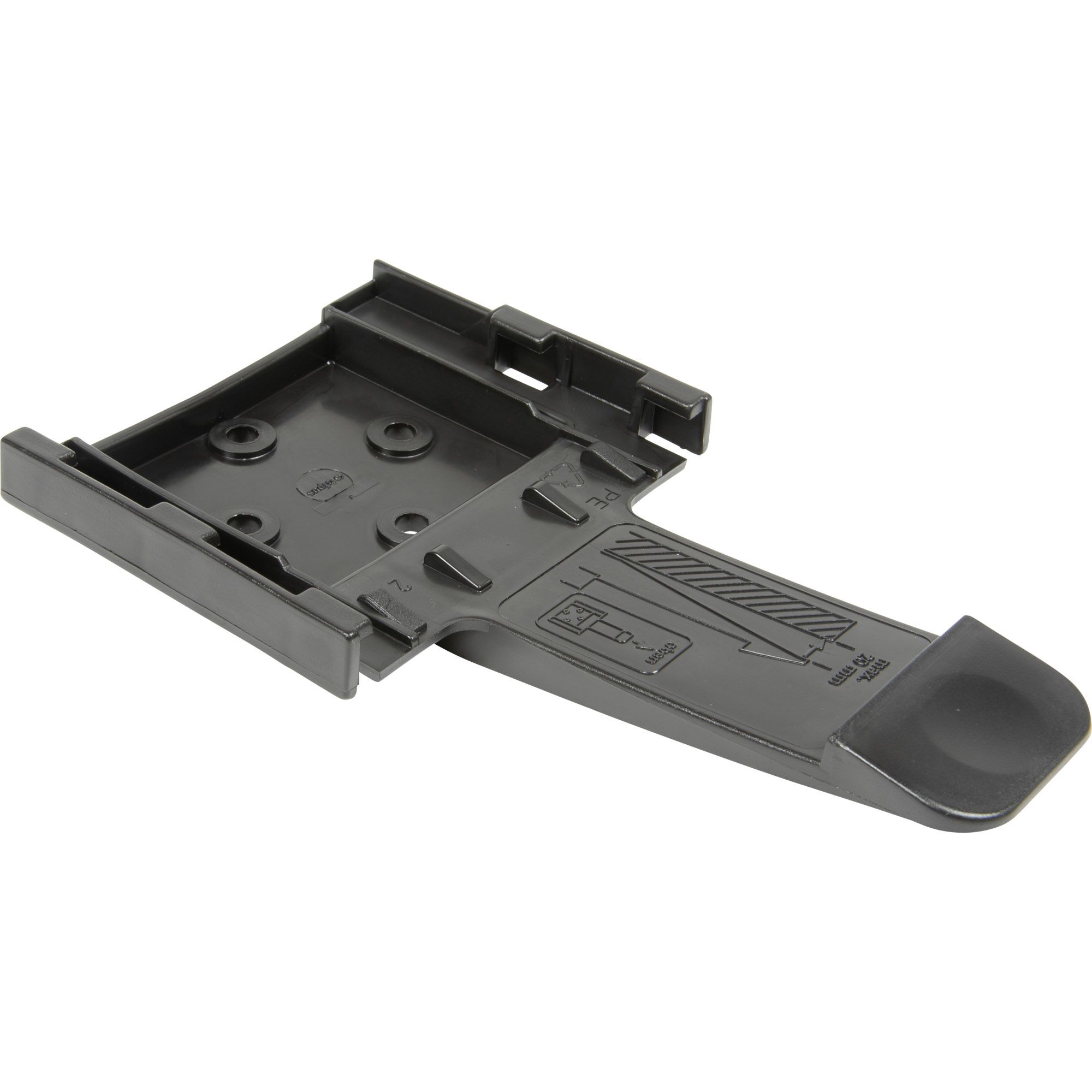 Holder for Wheel Chock, Plastic, Black Holder for Wheel Chock, Plastic, Black
