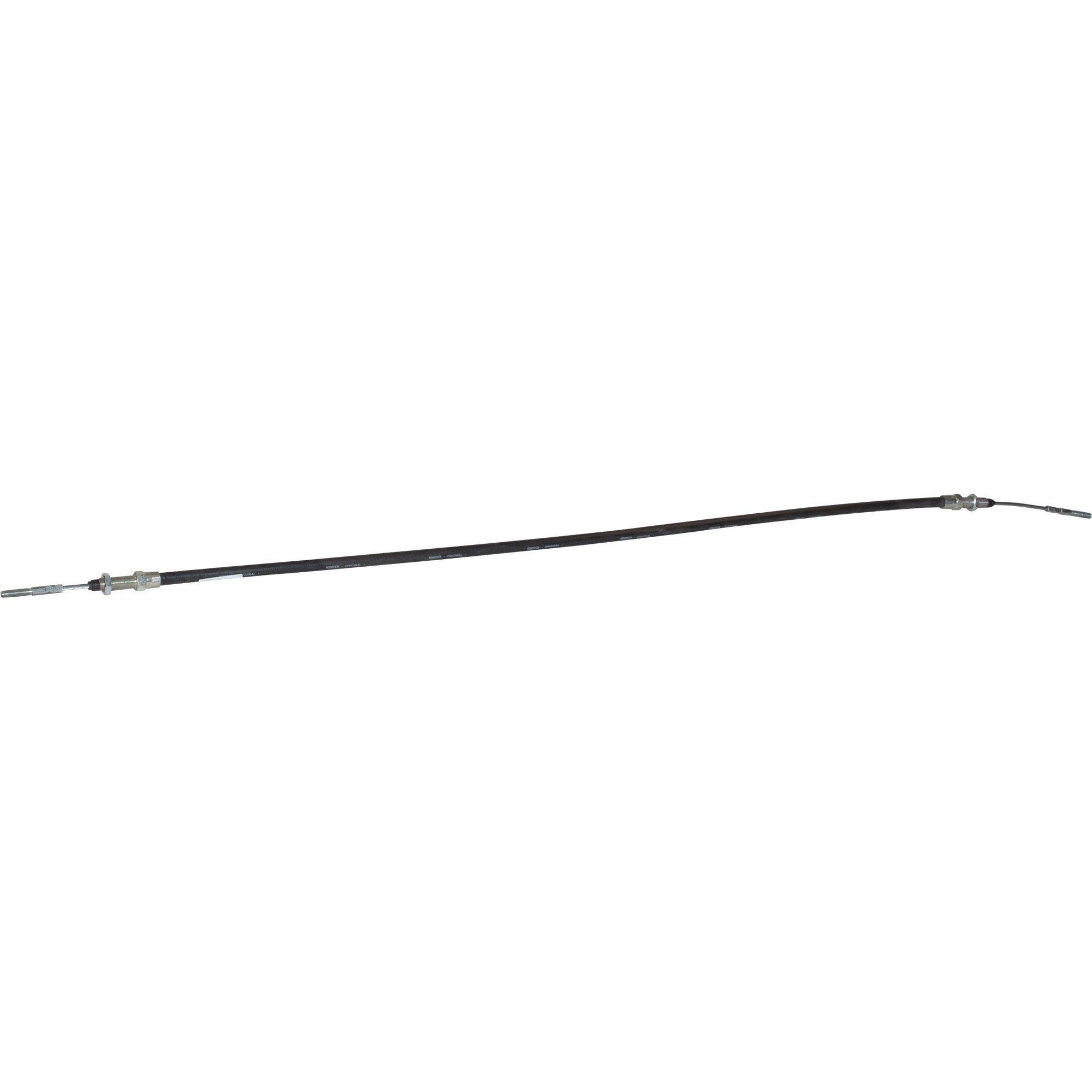 Bowden cable Knott for height-adjustable drawbar