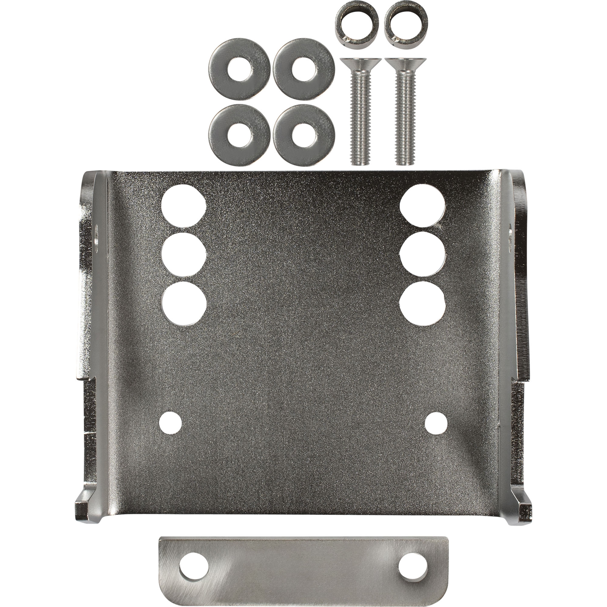 Step for hitch, stainless steel, (2x) 230 x 140 mm