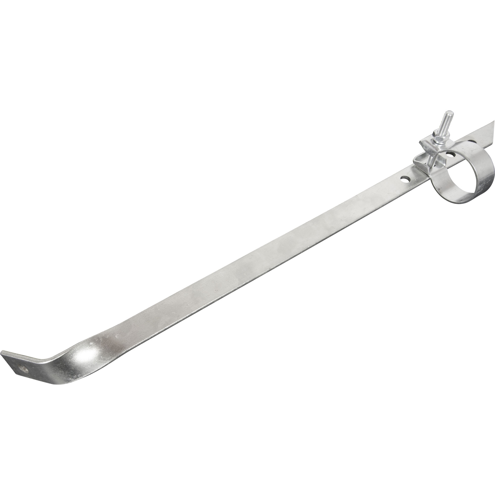 Jockey Wheel Strut with Pipe Clamp, Pipe Ø 60 mm