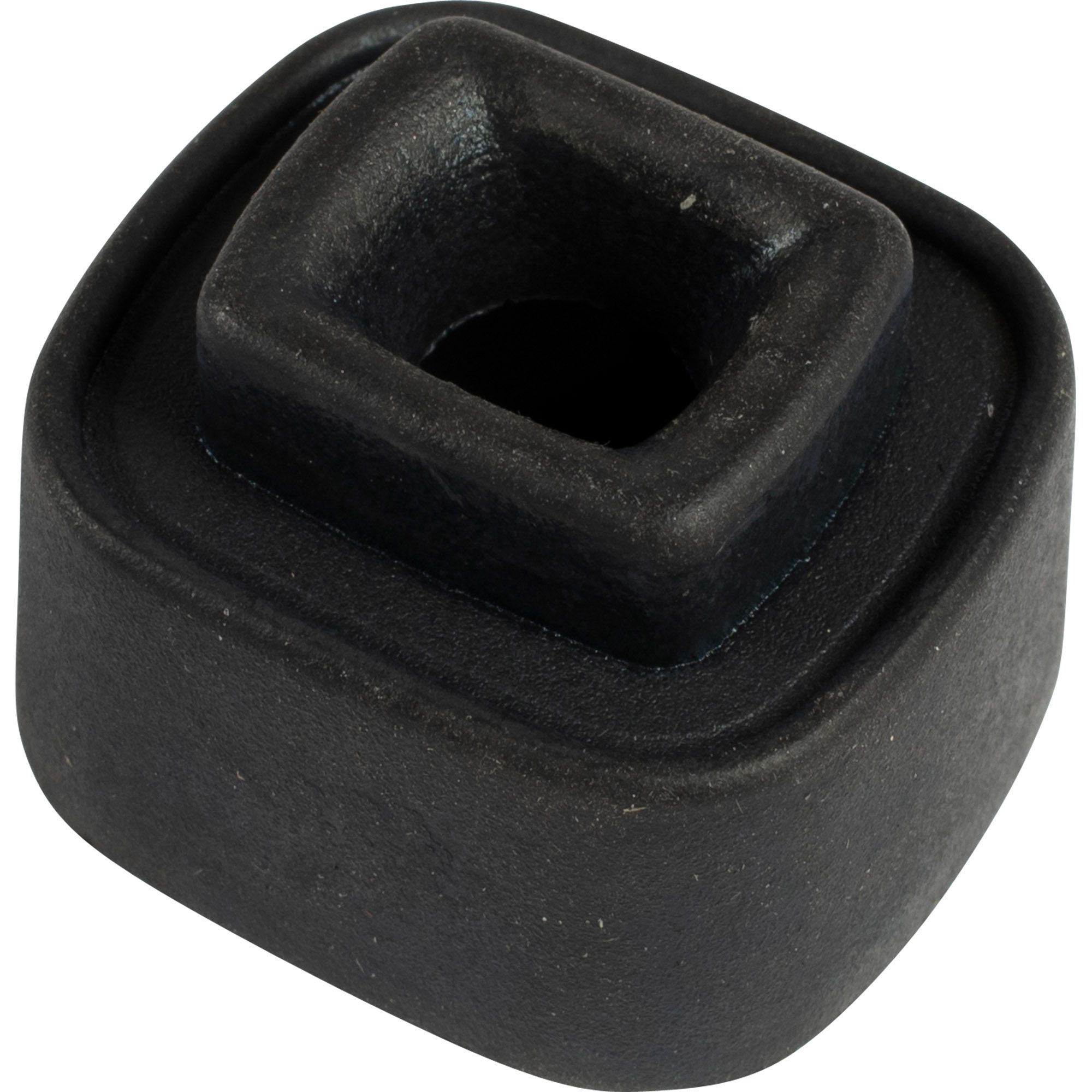 Clamp-fitted buffer, rubber black Clamp-fitted buffer, rubber black
