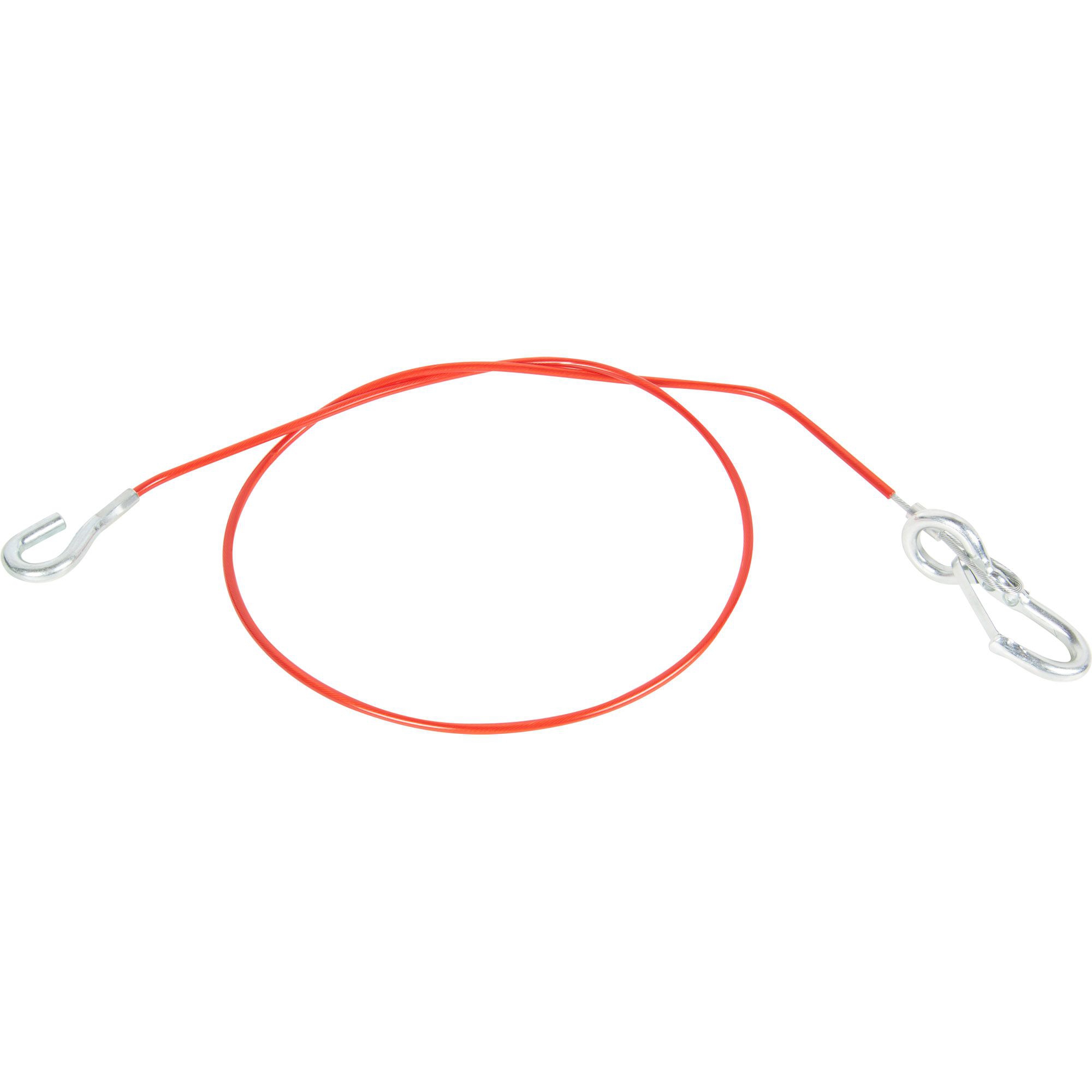 Breakaway Cable with Eye, Length 1000 mm, Red