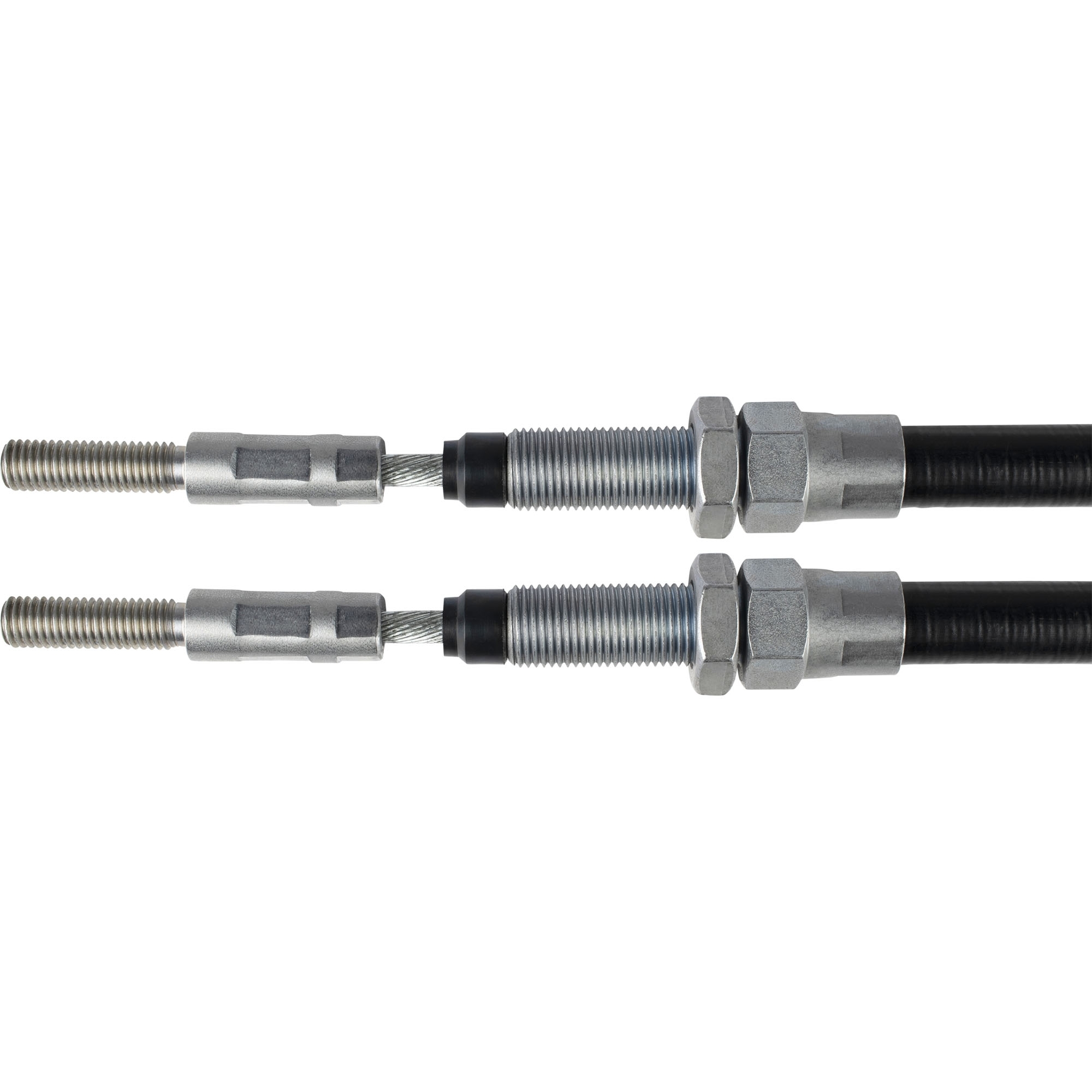 Bowden cable Knott for height-adjustable drawbar