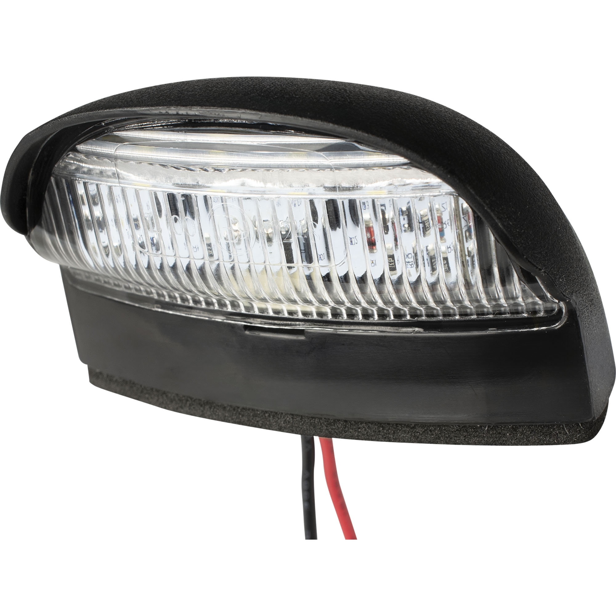 Number plate light LED, 10 - 30 V, 1 W, 72 x 50 x 50 mm