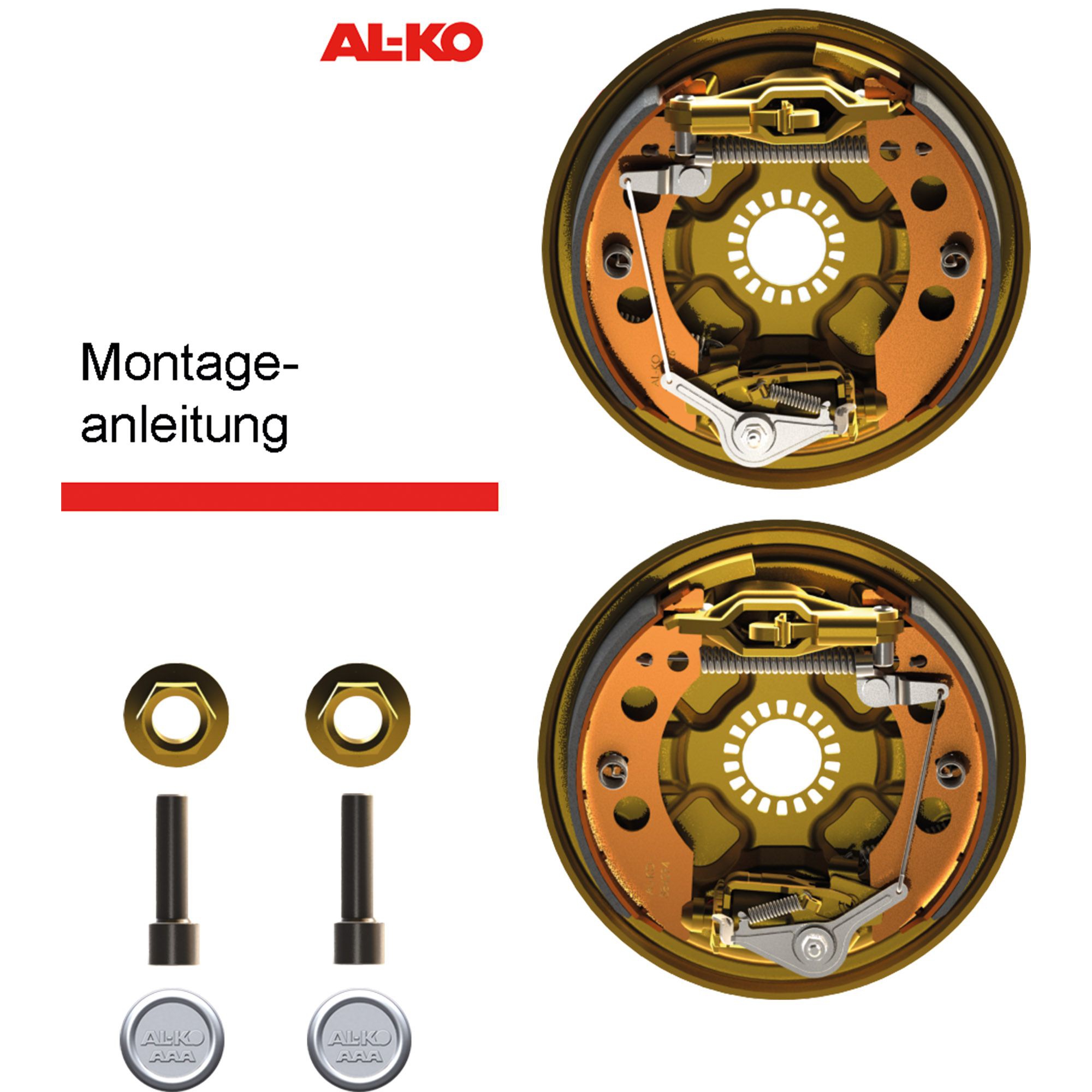 AL-KO Retrofit set AAA for wheel brake 2051 AL-KO Retrofit set AAA for wheel brake 2051