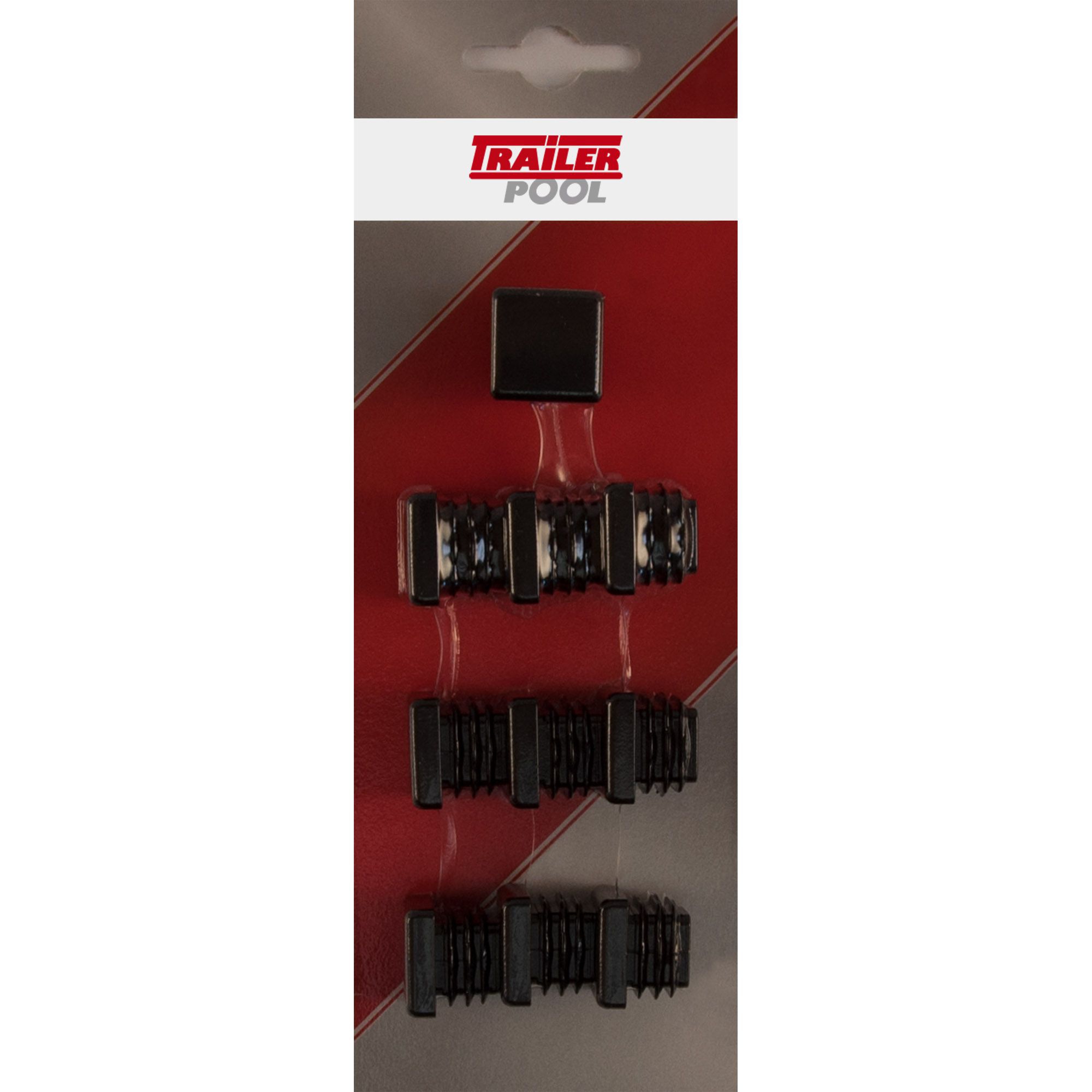 10 x Plastic Plug, 20 x 20 mm, WT 1.5-2 mm 10 x Plastic Plug, 20 x 20 mm, WT 1.5-2 mm