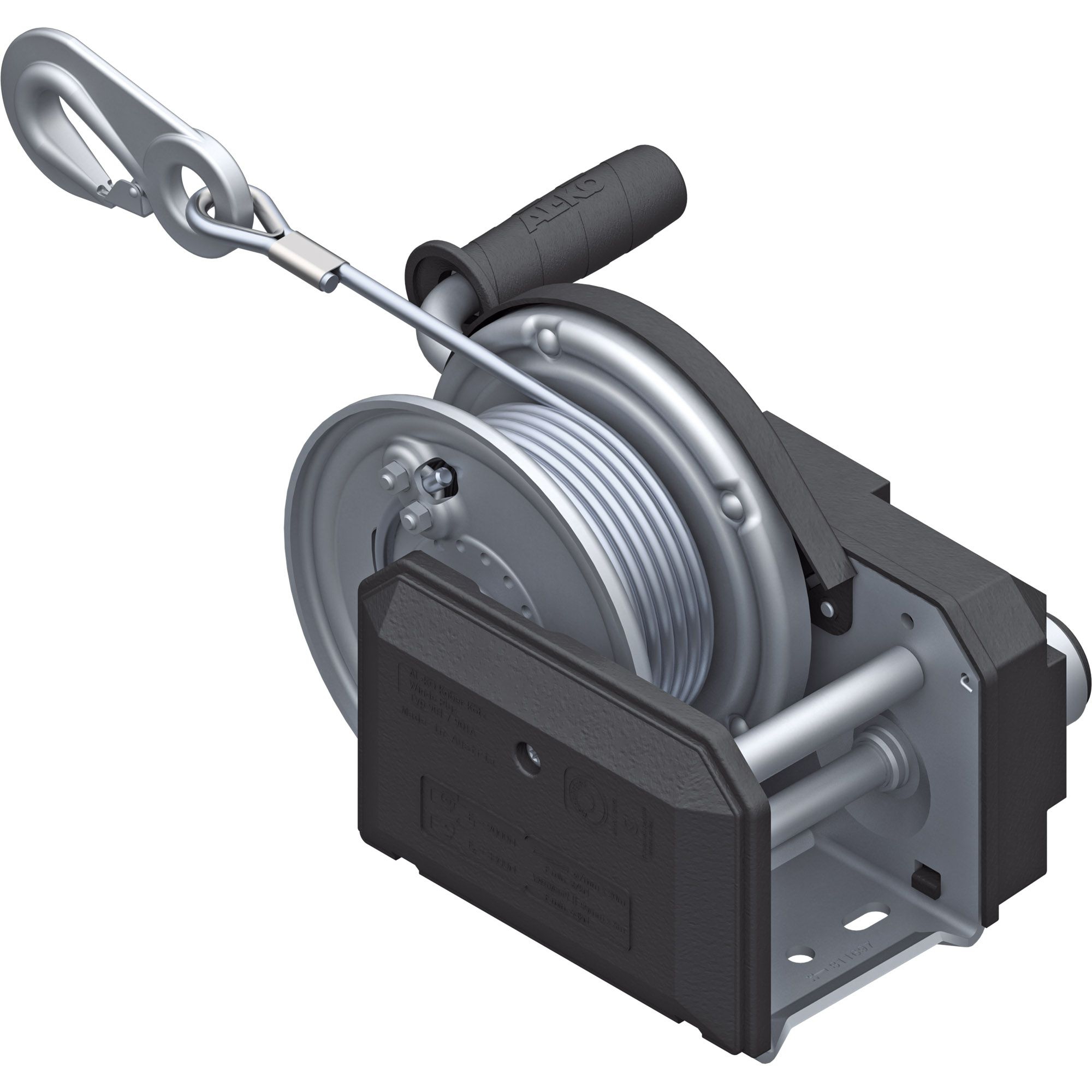 Cable Winch, AL-KO 901 PLUS, 900 kg, Cable 12.5 m Cable Winch, AL-KO 901 PLUS, 900 kg, Cable 12.5 m