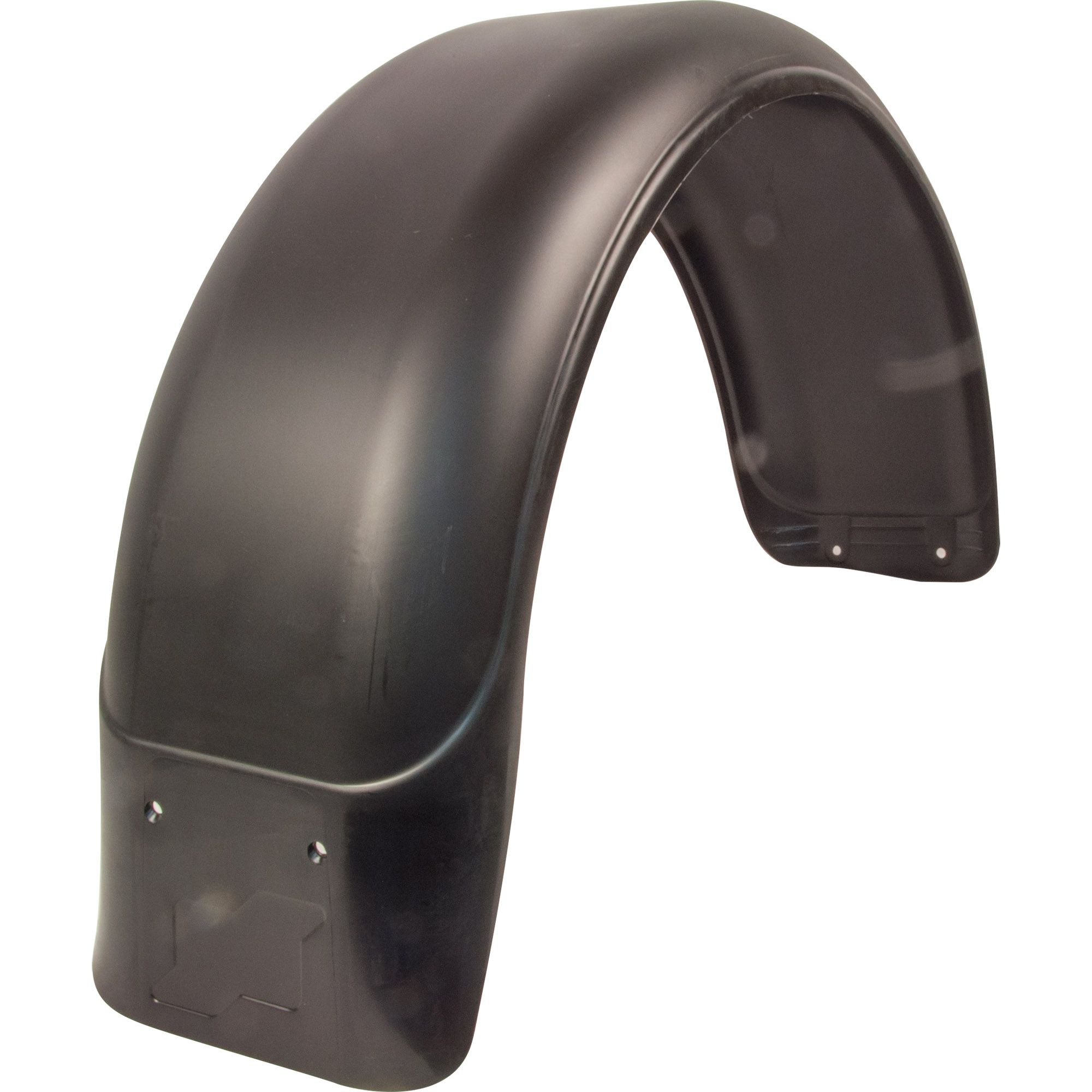 Single Axle Mudguard for IFOR, Round Plastic, W 220 mm Single Axle Mudguard for IFOR, Round Plastic, W 220 mm