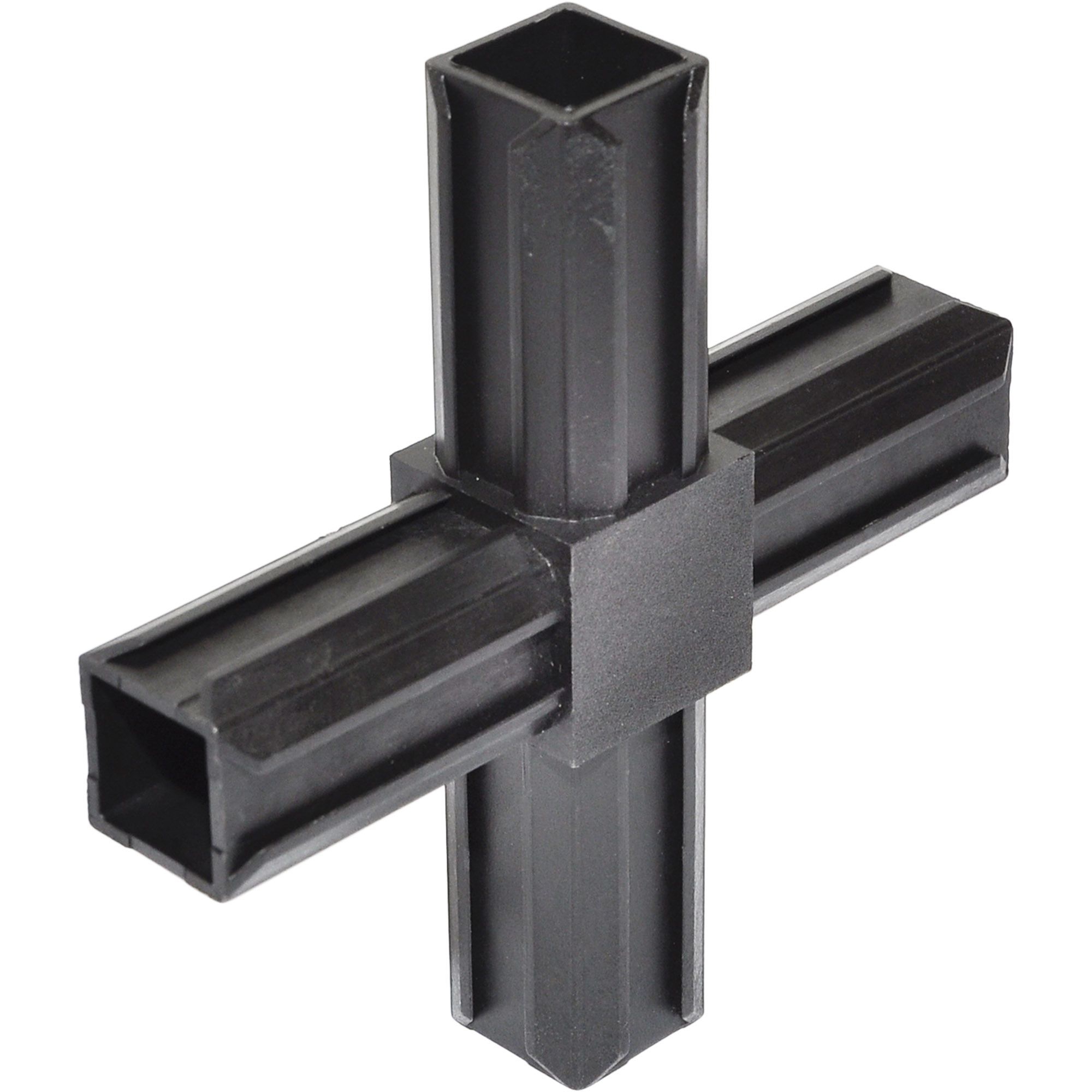 Connector for Square Tubes, 30x30 mm, Crosspiece Connector for Square Tubes, 30x30 mm, Crosspiece