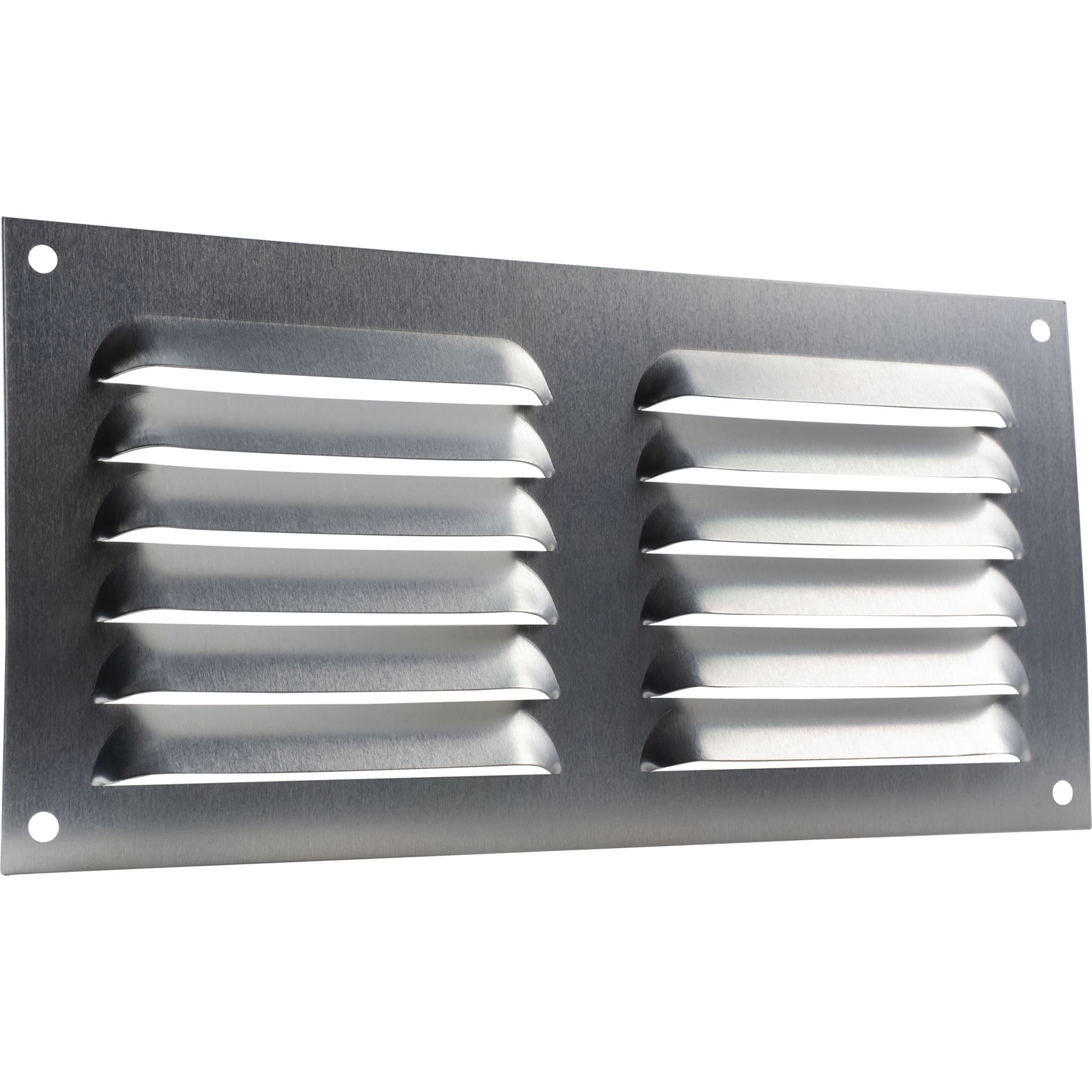 Ventilation grilles, rectangular, Aluminum, 200 x 100 mm