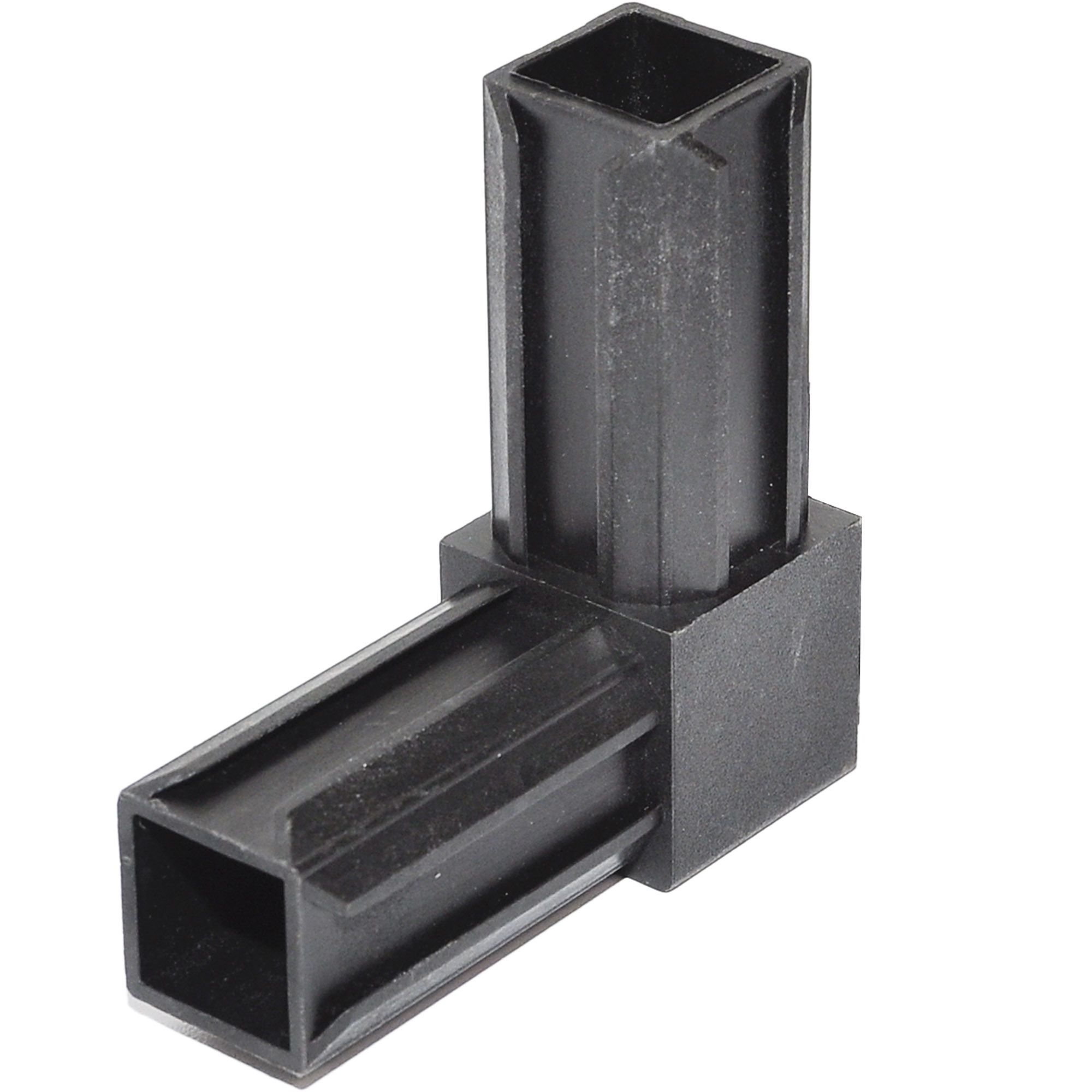 Connector for Square Tubes, 30x30 mm, 90°-0 Outlet Connector for Square Tubes, 30x30 mm, 90°-0 Outlet