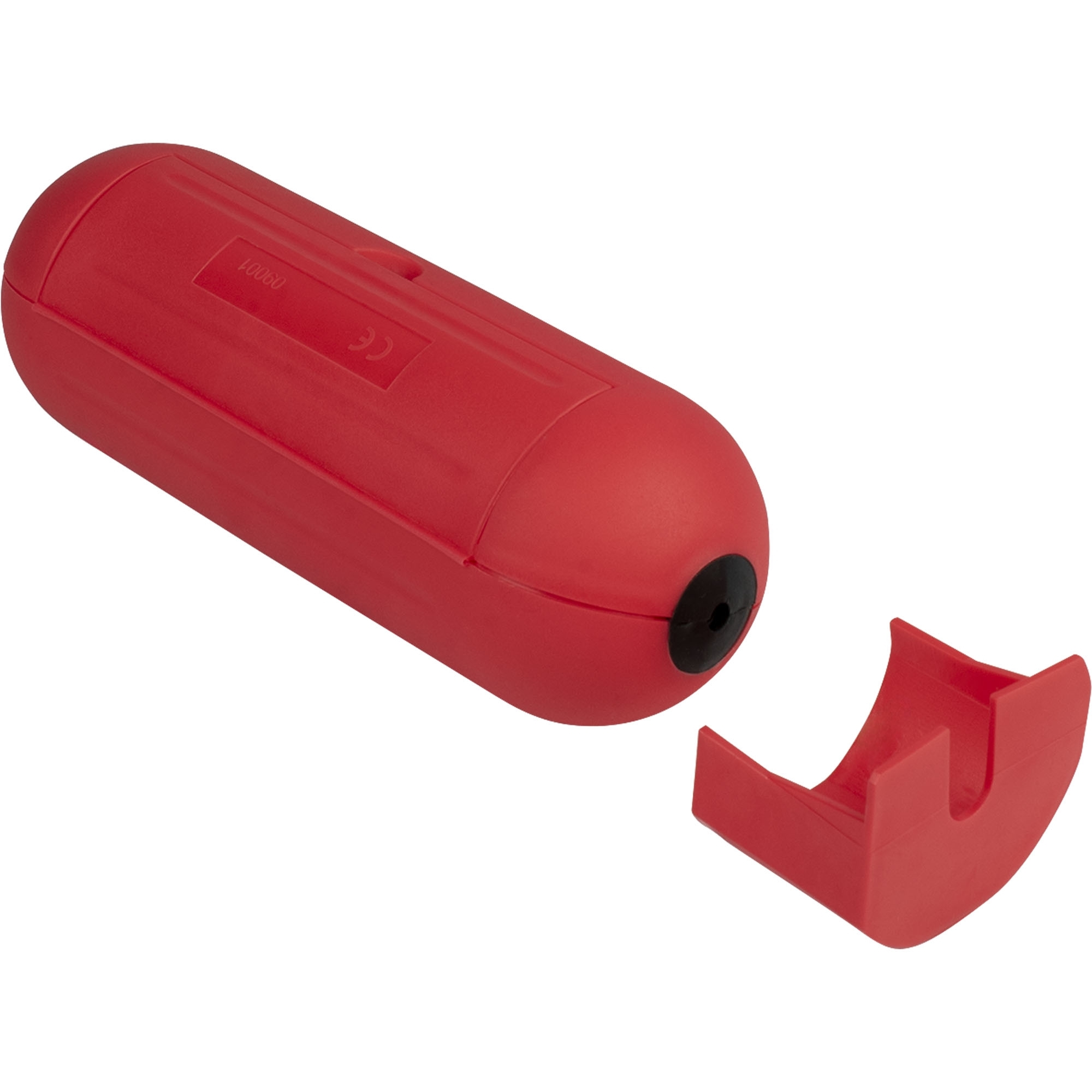 Electric safe for protective contact plugs / couplings, red