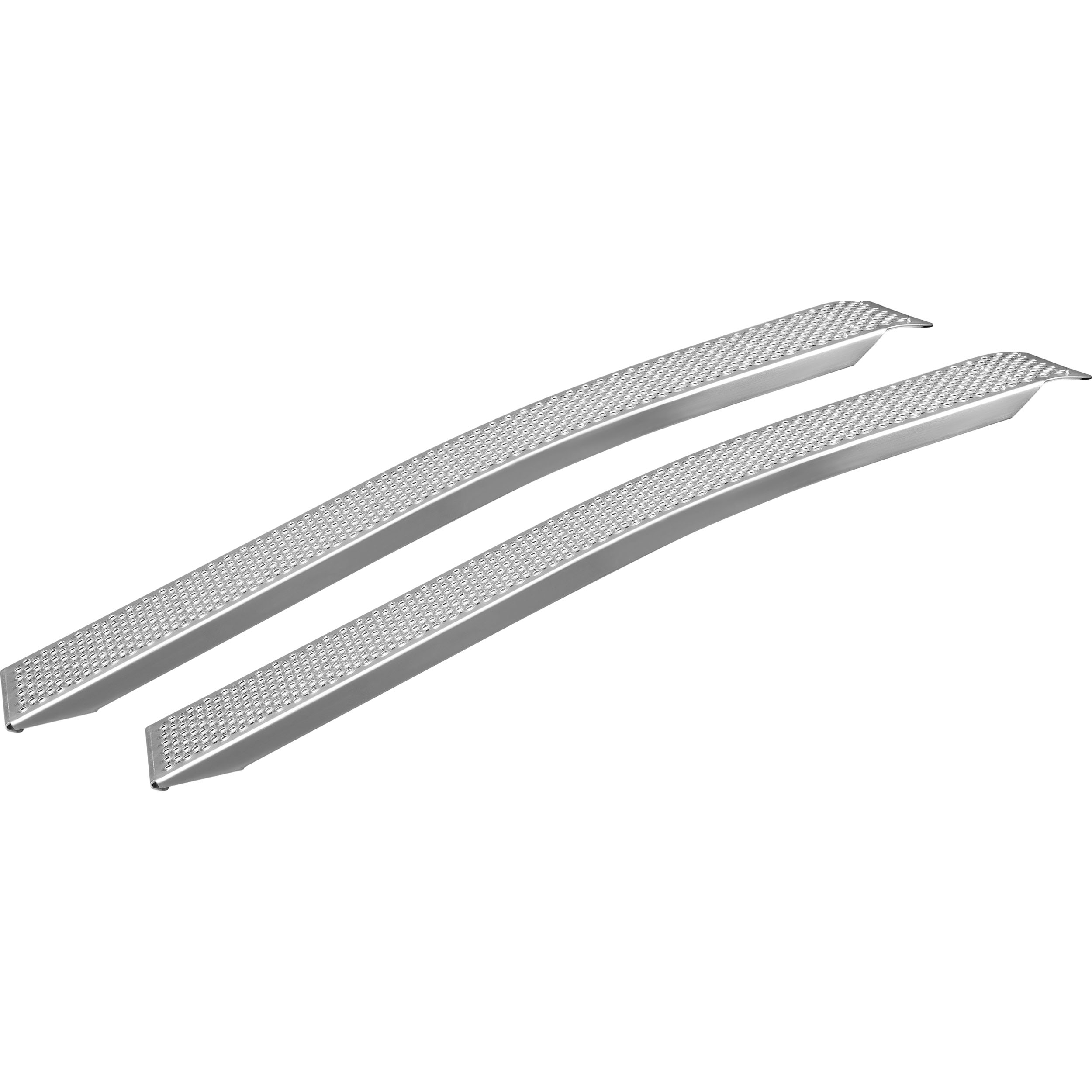1 Pair Loading Ramps curved, Alum, Length 2000 mm, 1000 kg