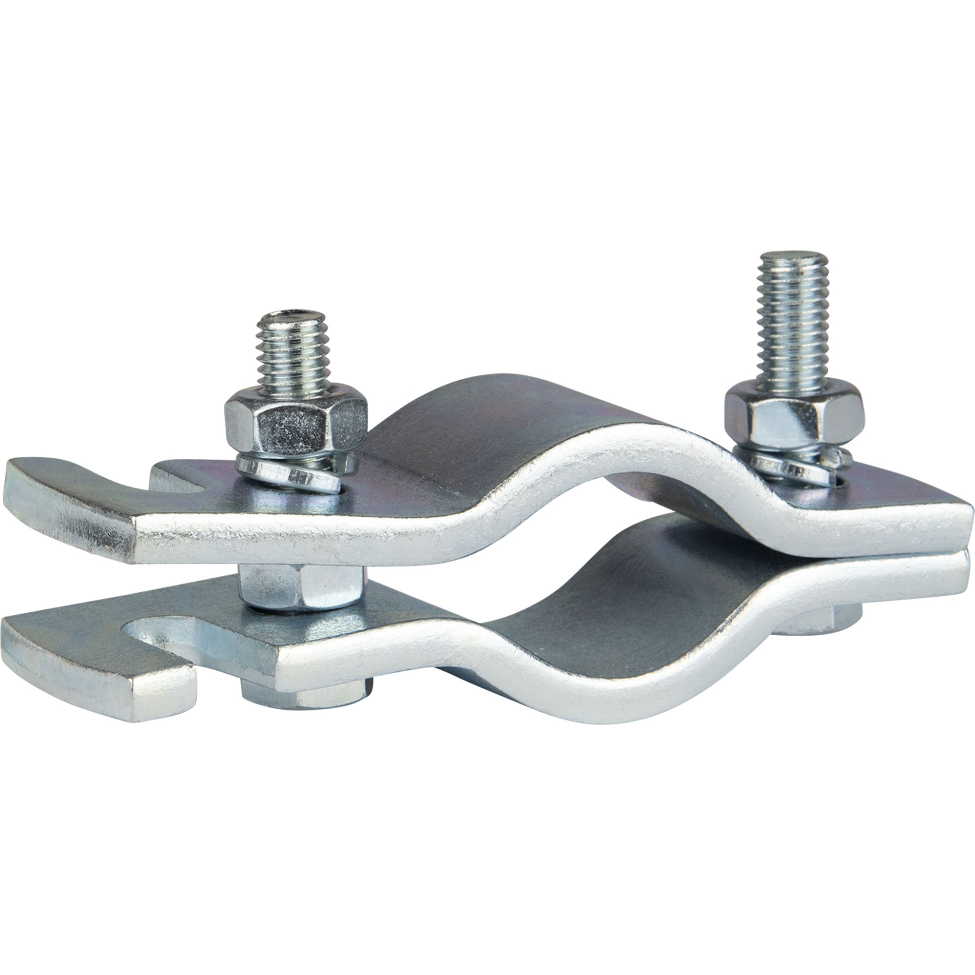 Breakaway cable holder with pawl, silver galvanize