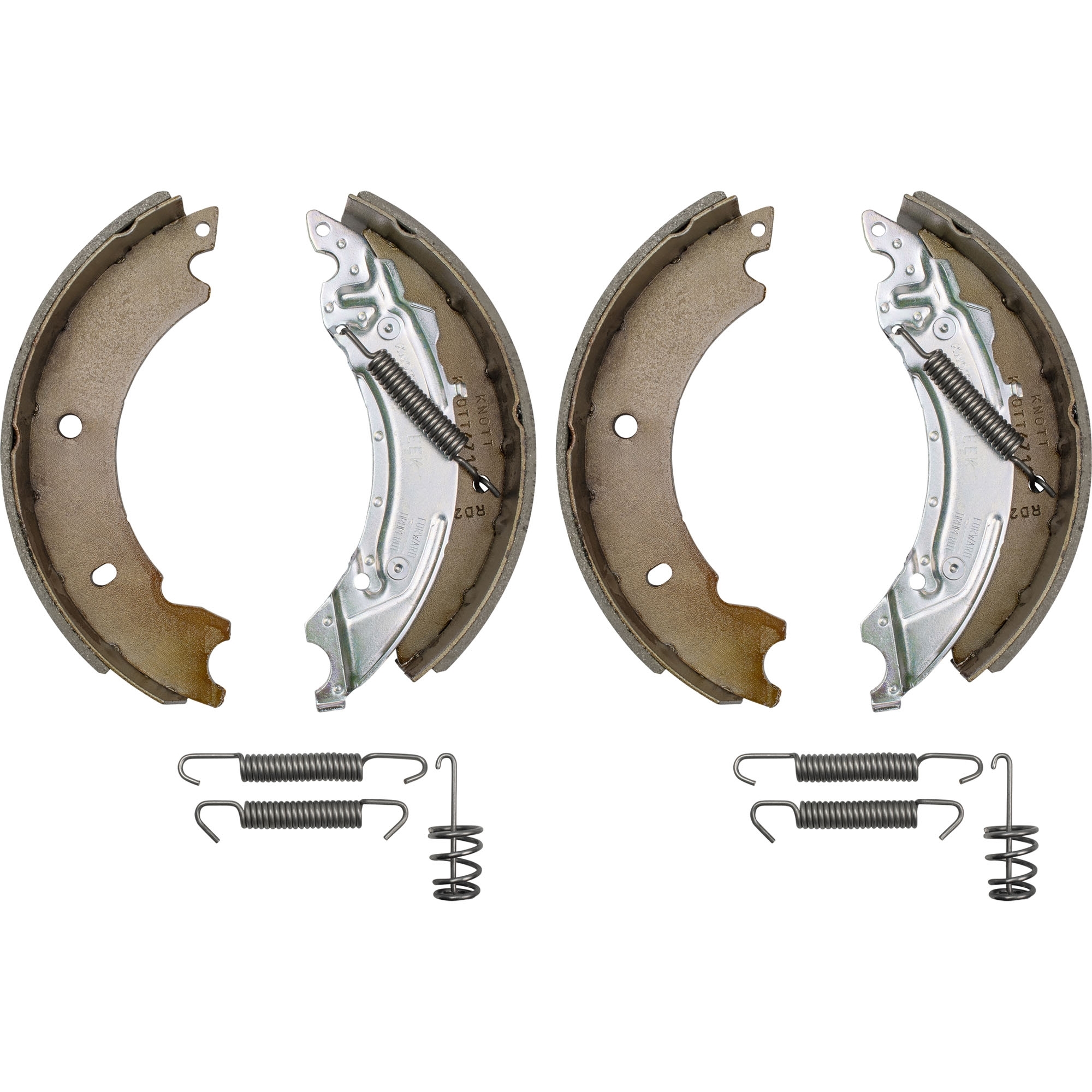 Brake Shoe SET Knott, 200 x 50, incl. Spring Set