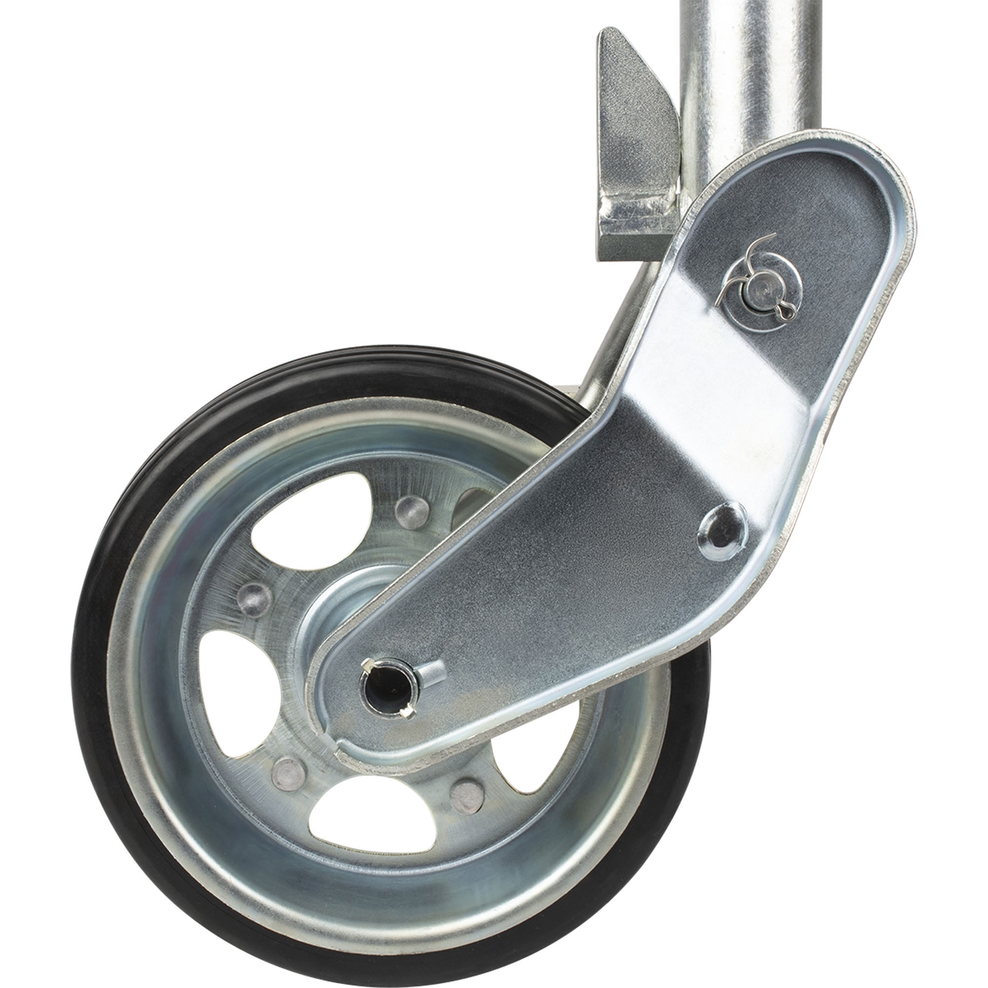 Automatic-Jockey Wheel Ø 60 mm, Nose load 500 kg