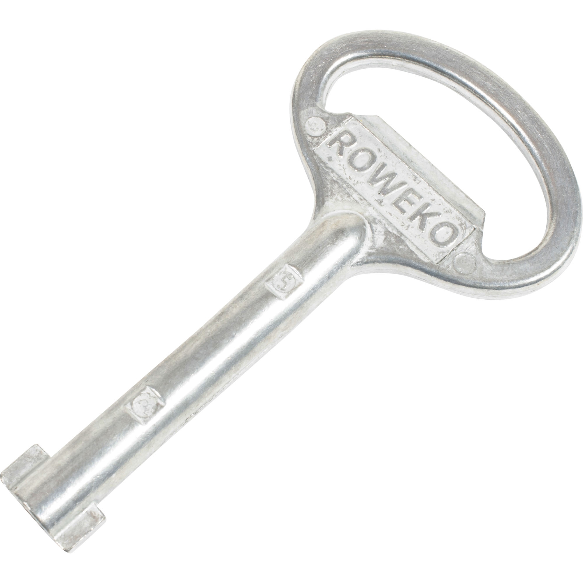 Key for safety lock, double bit, zinc die-casting