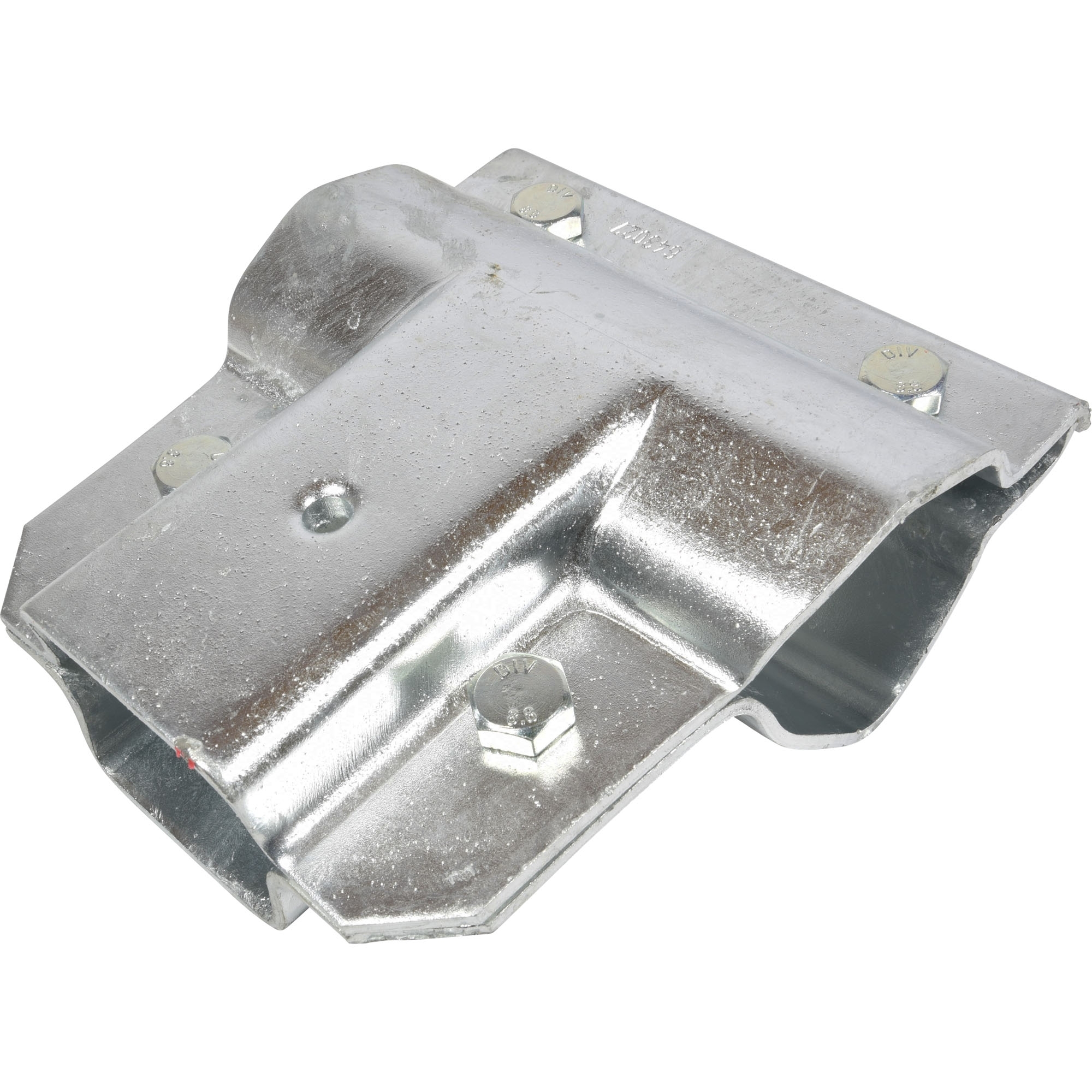 Clamping shells for axles