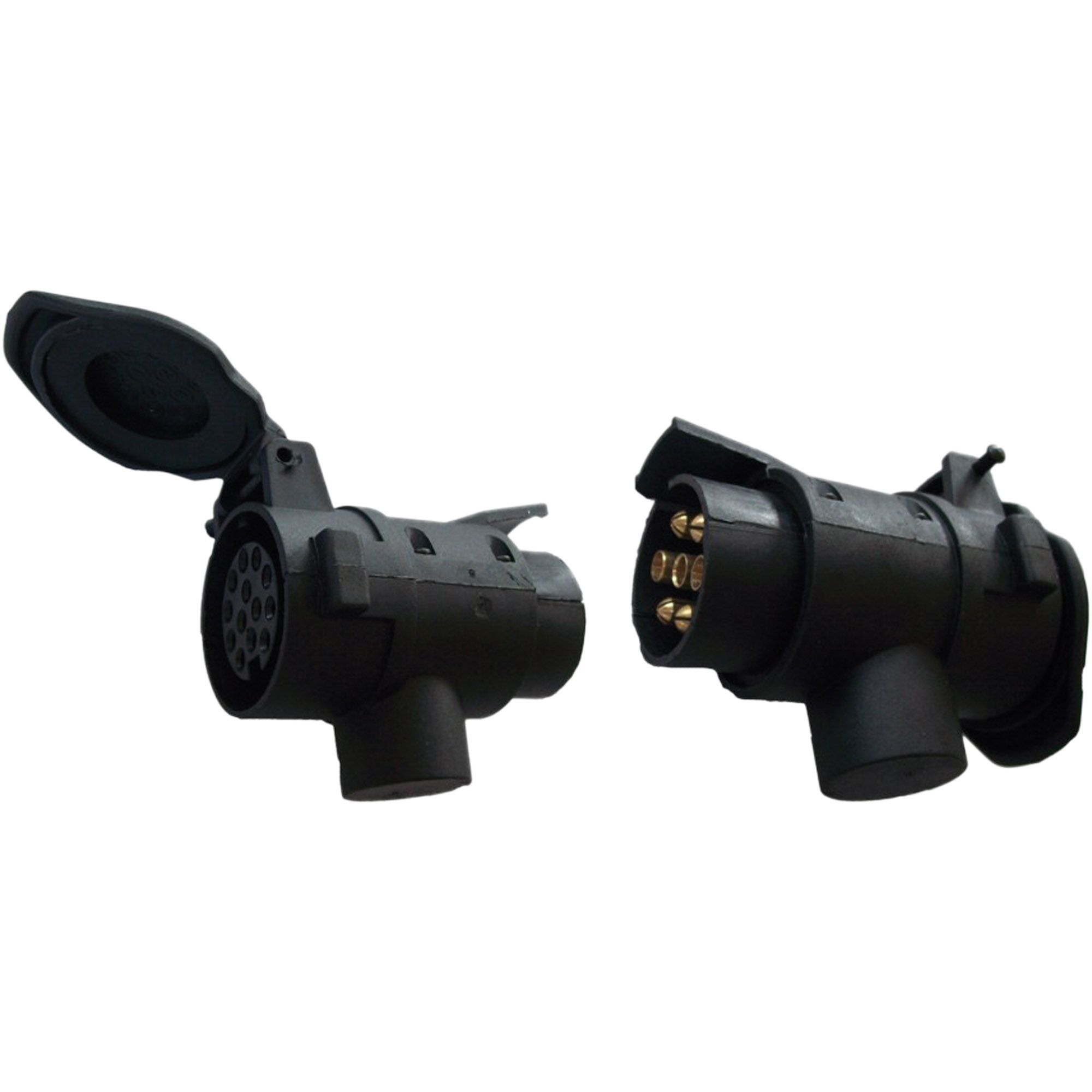 Short Adapter, 7- to 13-pin, Length 75 mm, Cap Short Adapter, 7- to 13-pin, Length 75 mm, Cap