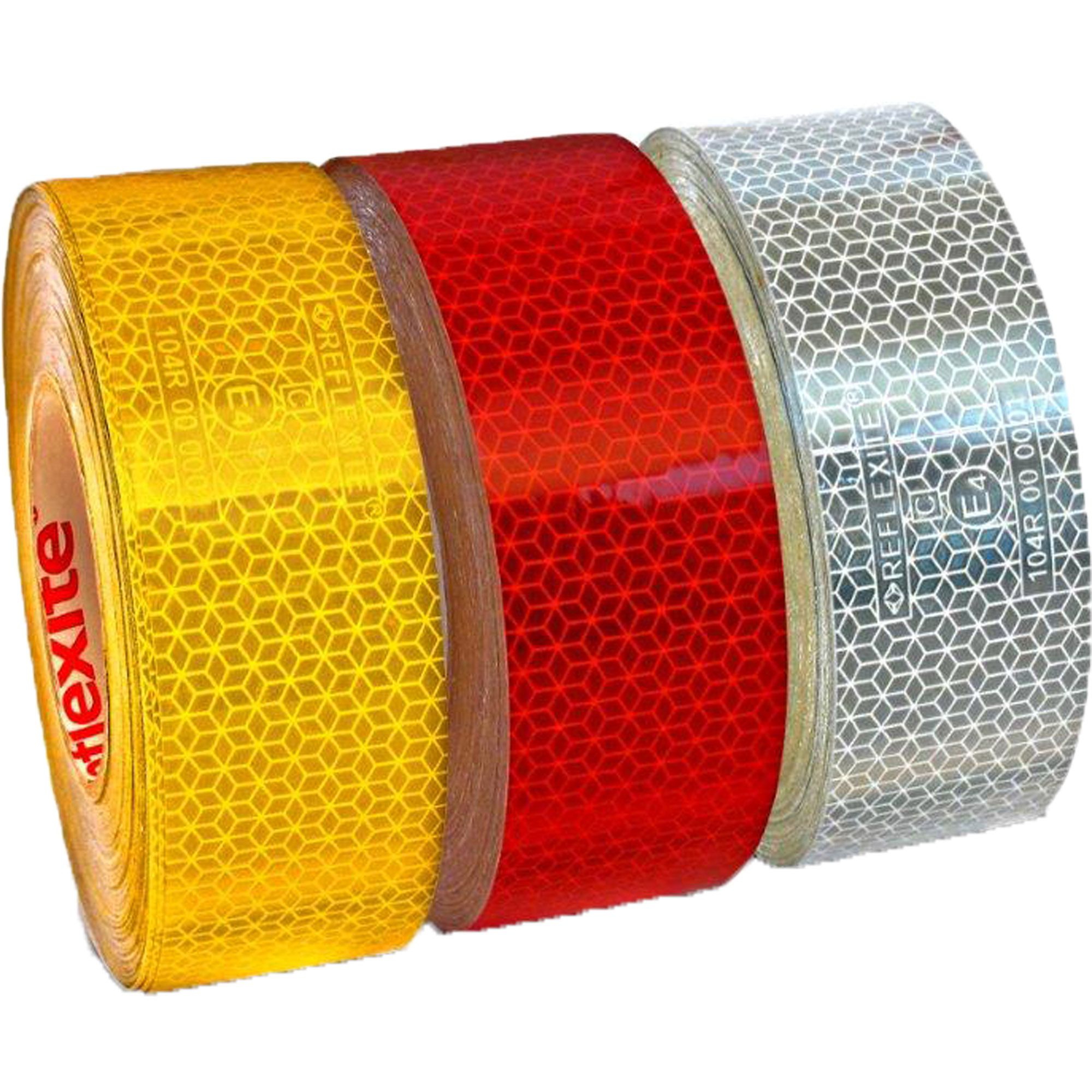 Reflecting Stripes Orafol, White, Price per Meter