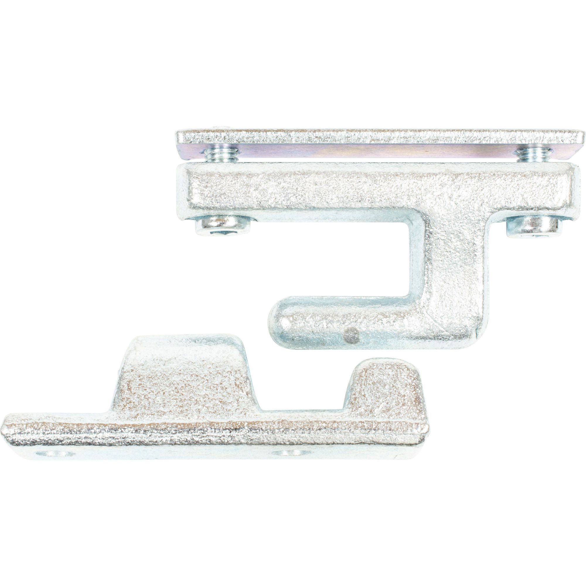 Hinge complete, for Aluminium-side board profile Hinge complete, for Aluminium-side board profile