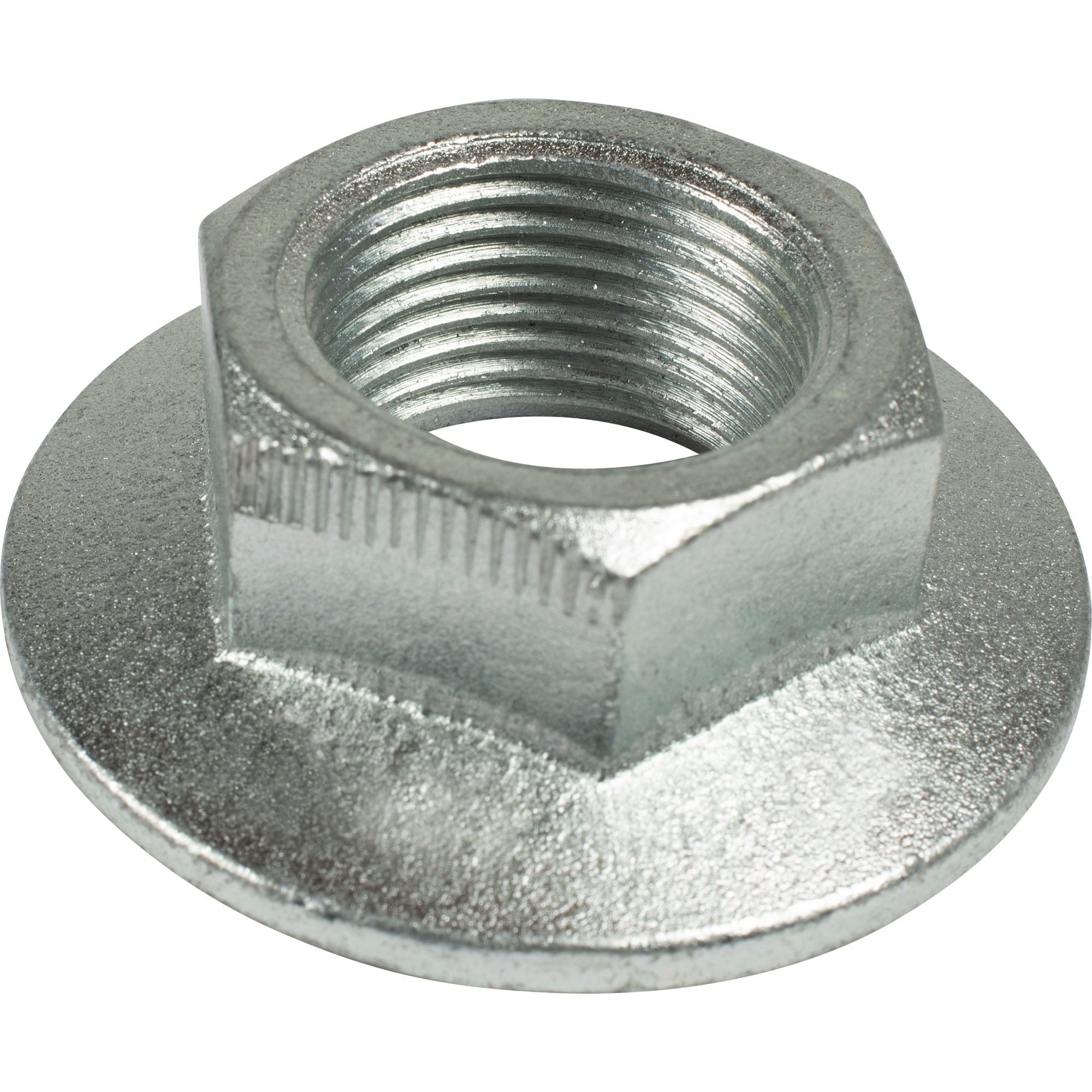 Flange Nut, M27 x 2 mm, AF 36 mm, AL-KO Flange Nut, M27 x 2 mm, AF 36 mm, AL-KO