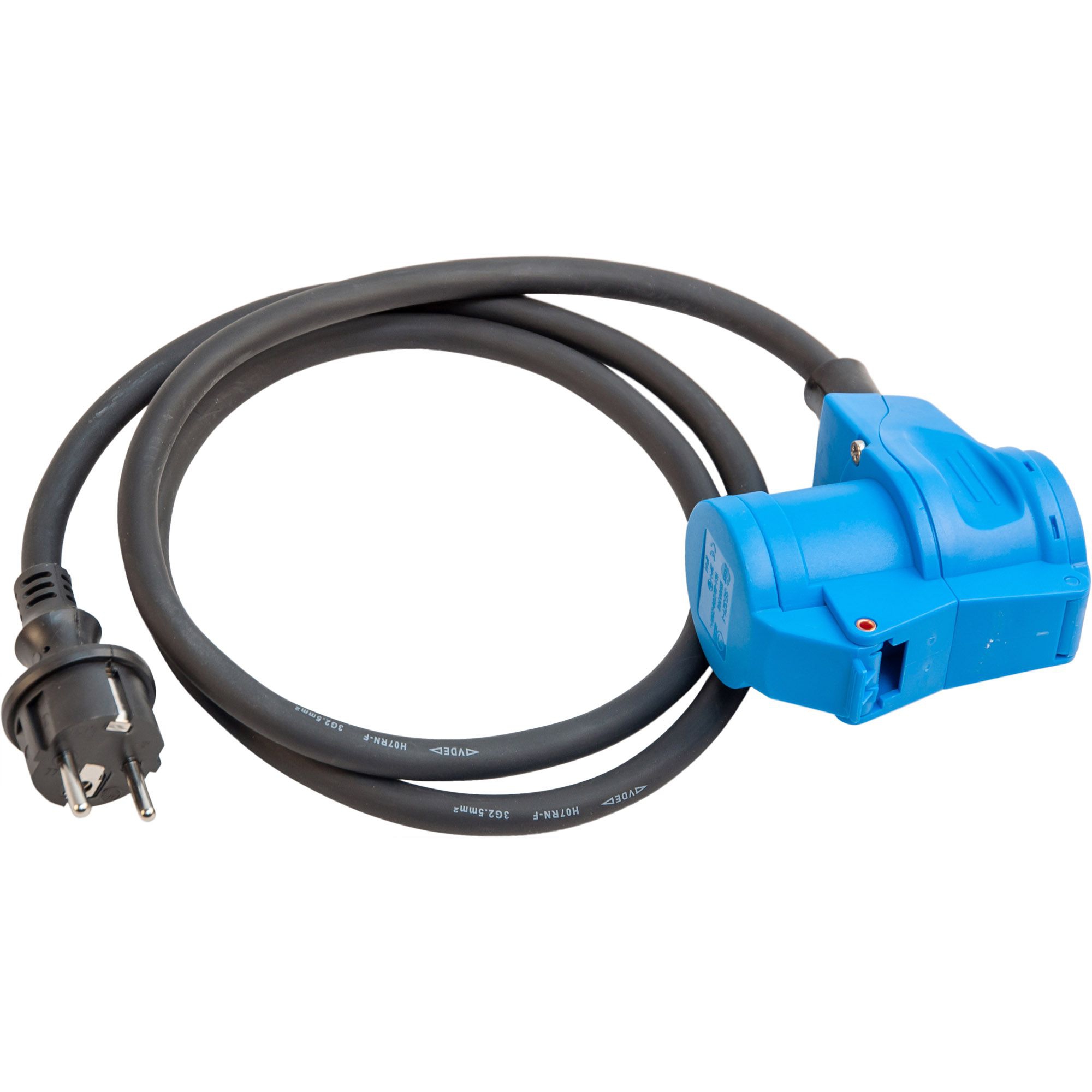 CEE-adapter cable, CEE-angle connector 3 pole CEE-adapter cable, CEE-angle connector 3 pole