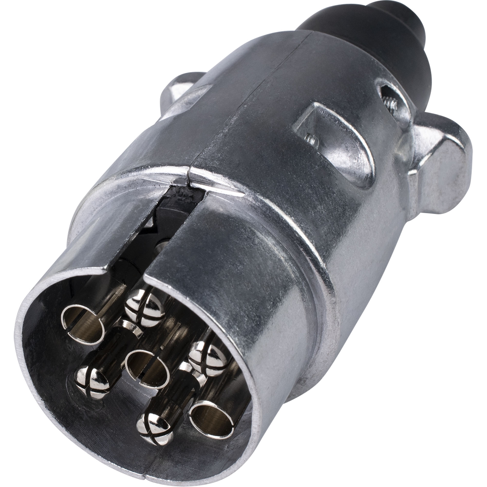 Plug 7-pin, 12V, Metal, Plug-In