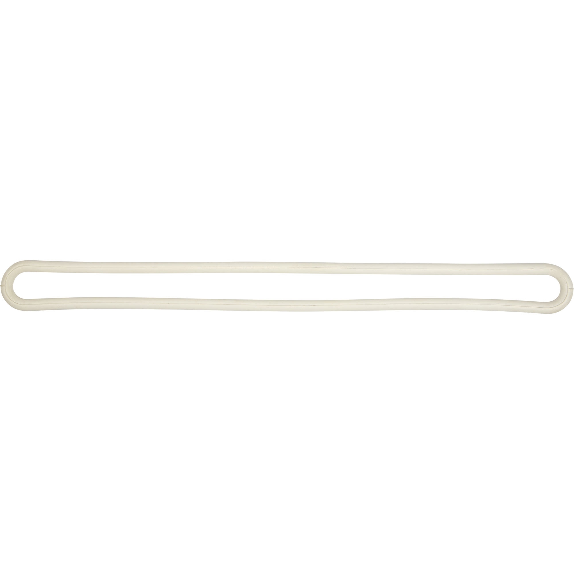 Rubber Tension Ring, Length 400 mm, Ø 8 mm, White