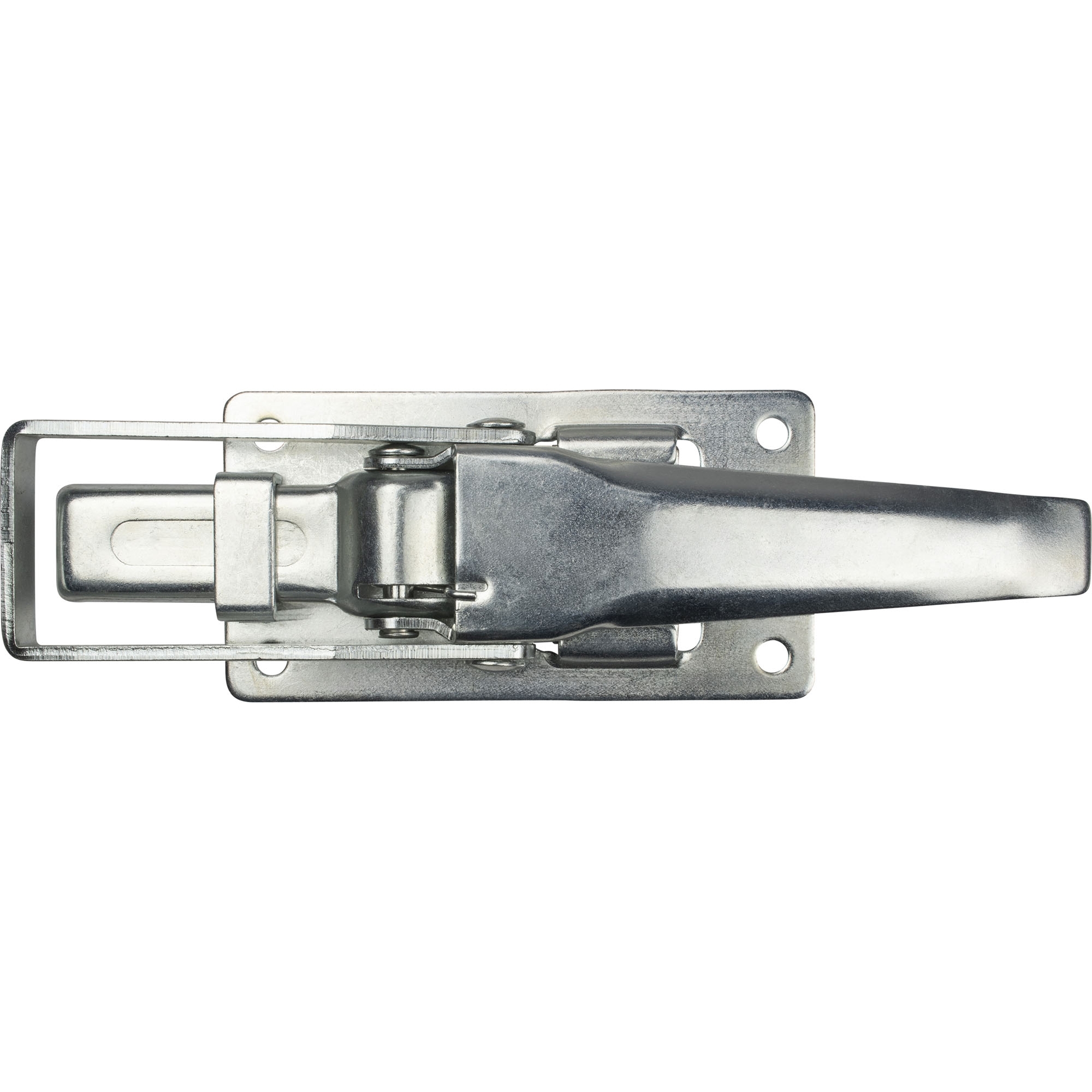 Excentric closure to screw on, with flat bracket